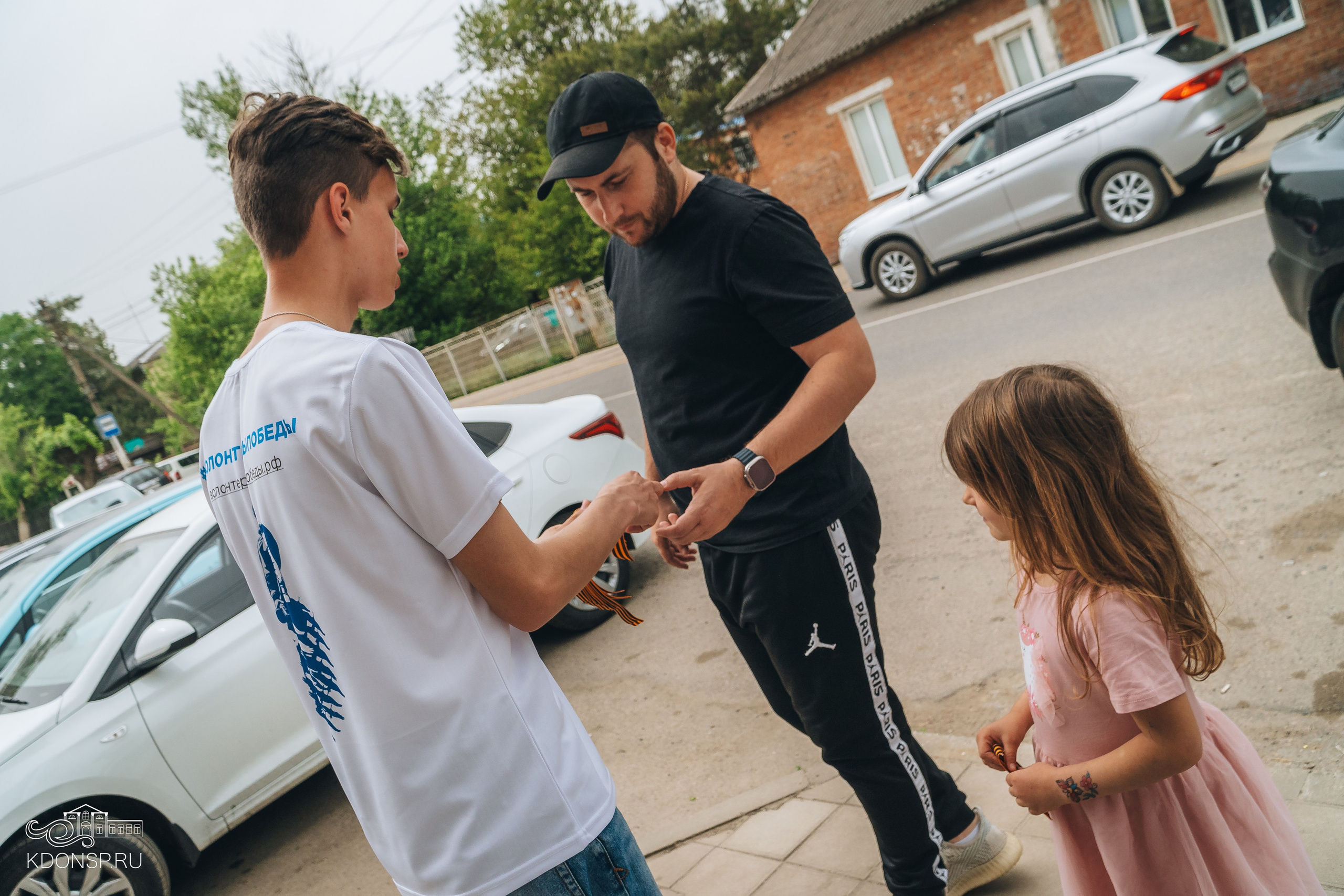 «Георгиевская ленточка — символ Победы». Новотитаровский Дом культуры