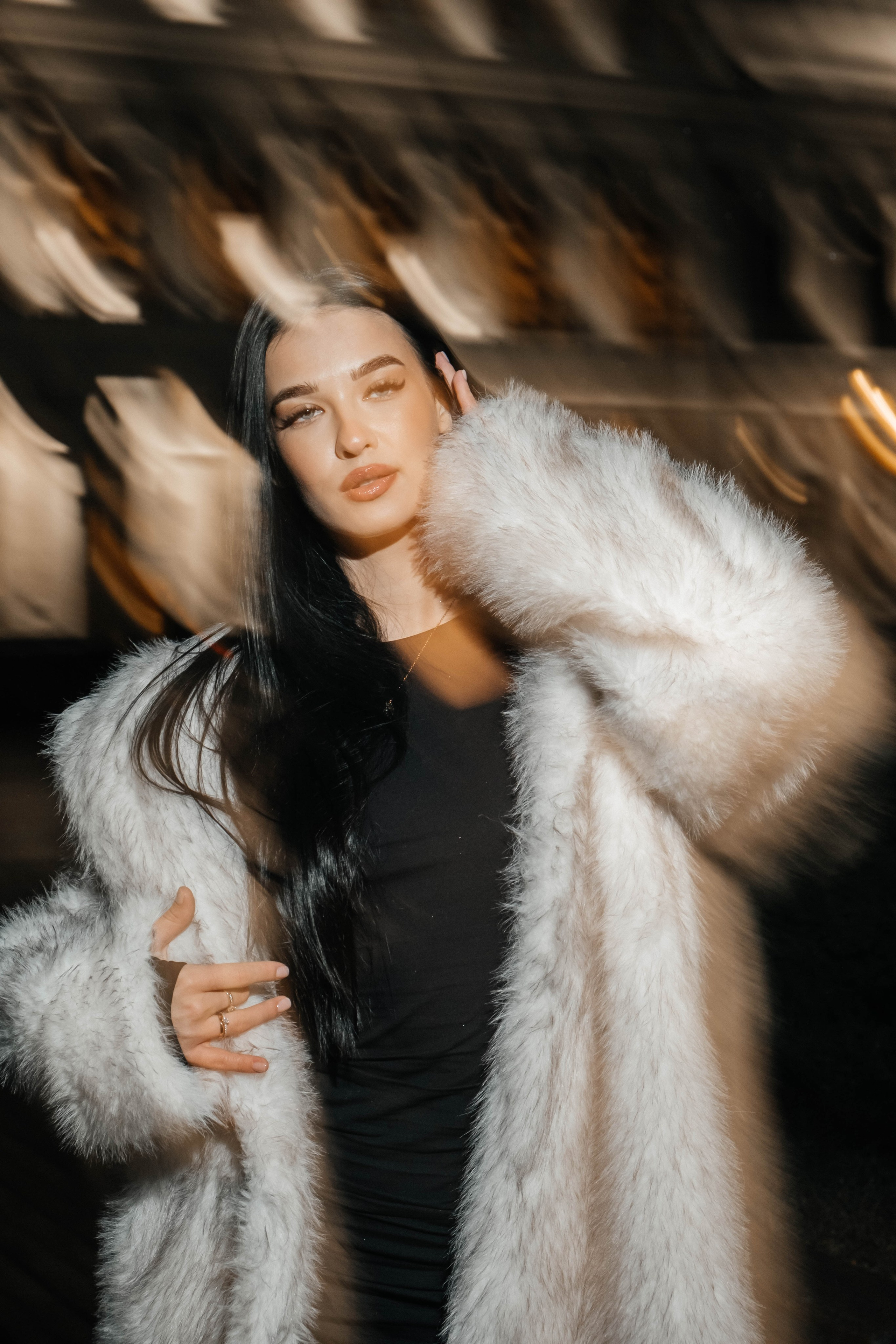 Ночь. Улица. Фонарь. Полина. Свадебный и портретный фотограф Казань | Белебей