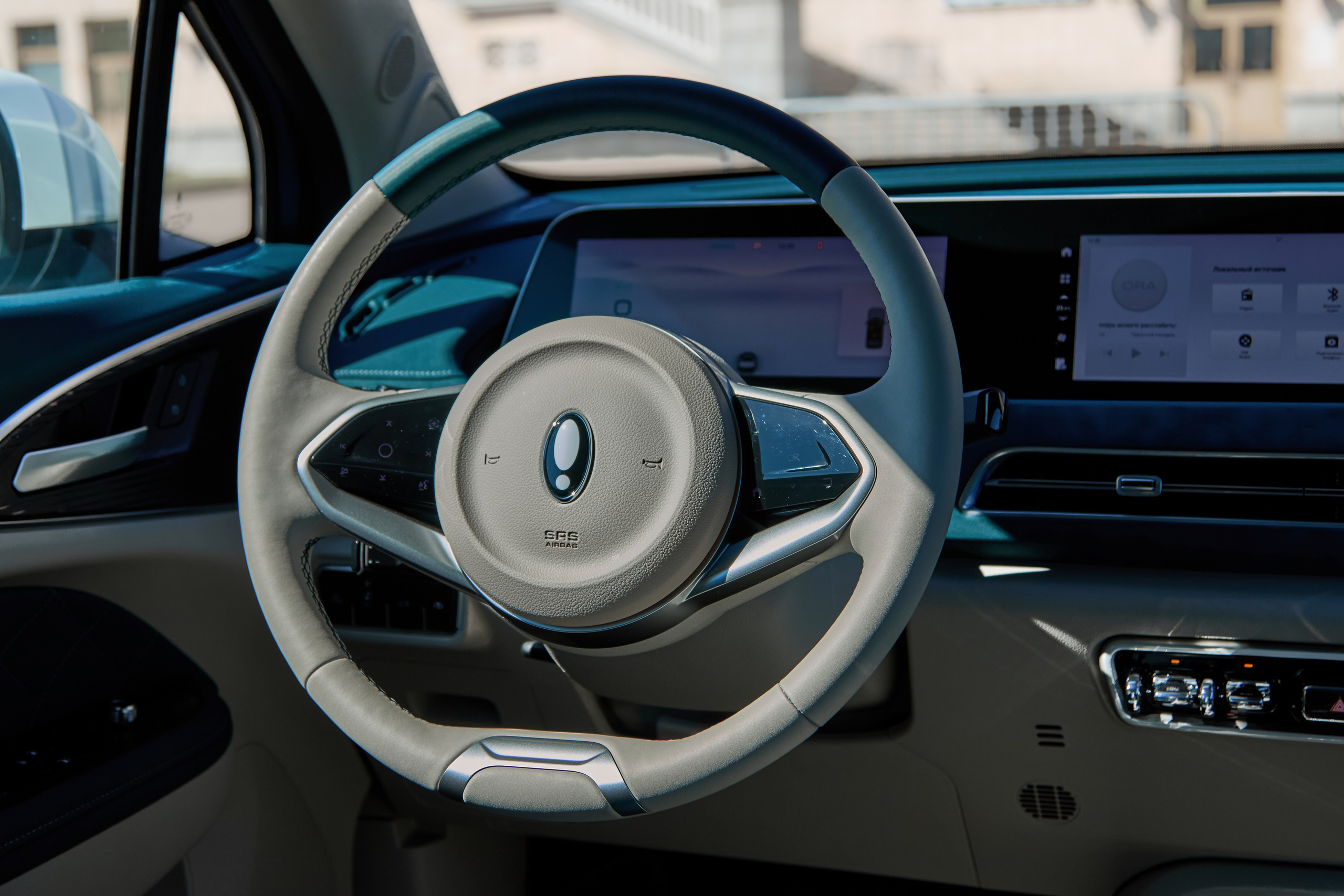 Электромобиль ORA 03. FM Media Сrew. Репортажные фото и видео