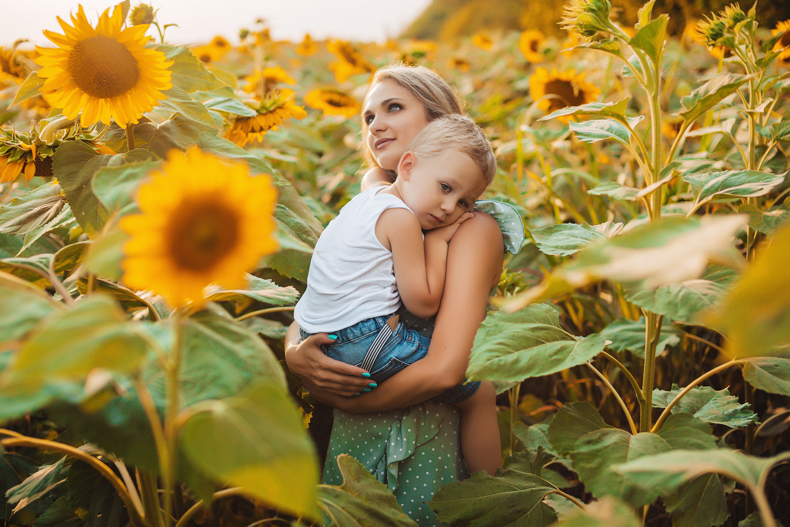 Подсолнухи. Свадебный и семейный фотограф/видеограф в Краснодаре Наталья Осинская