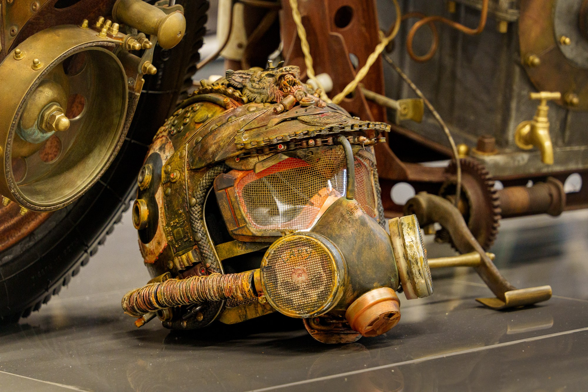 Кастомный стимпанк байк. Фотограф в Москве Денис Курашев