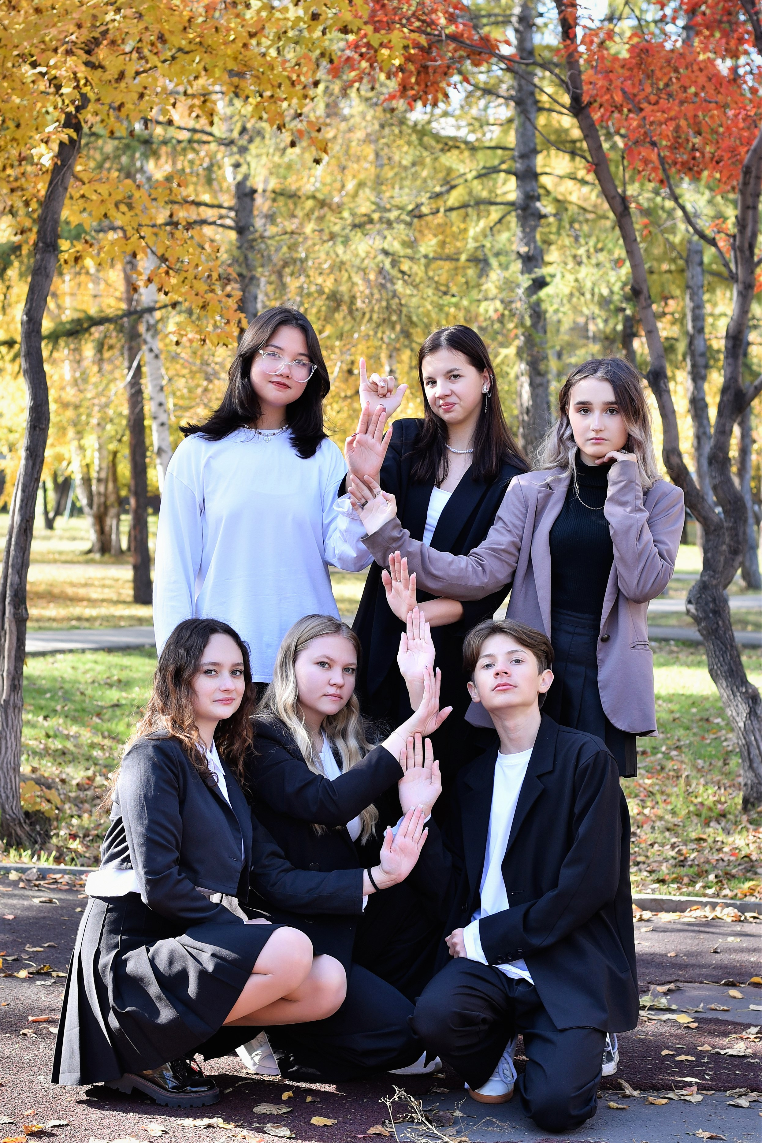 ФОТОСЕССИЯ В ПАРКЕ осень. Школьный фотограф ЛАРИСА МАТВЕЕНКО