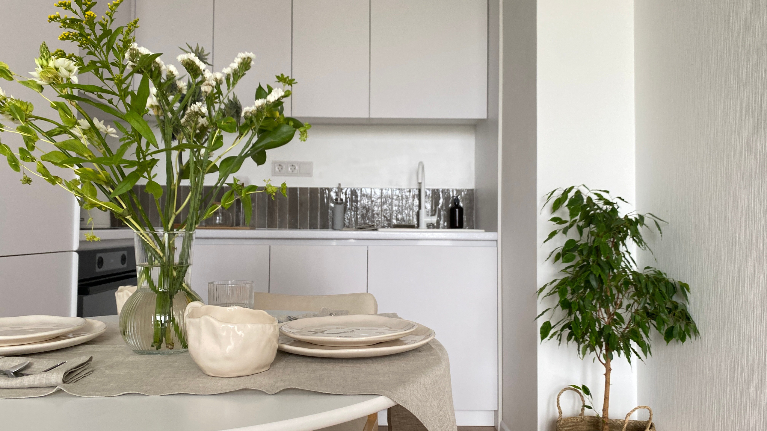 Реализация интерьера в стиле джапанди. Lina architector | Дизайн интерьера