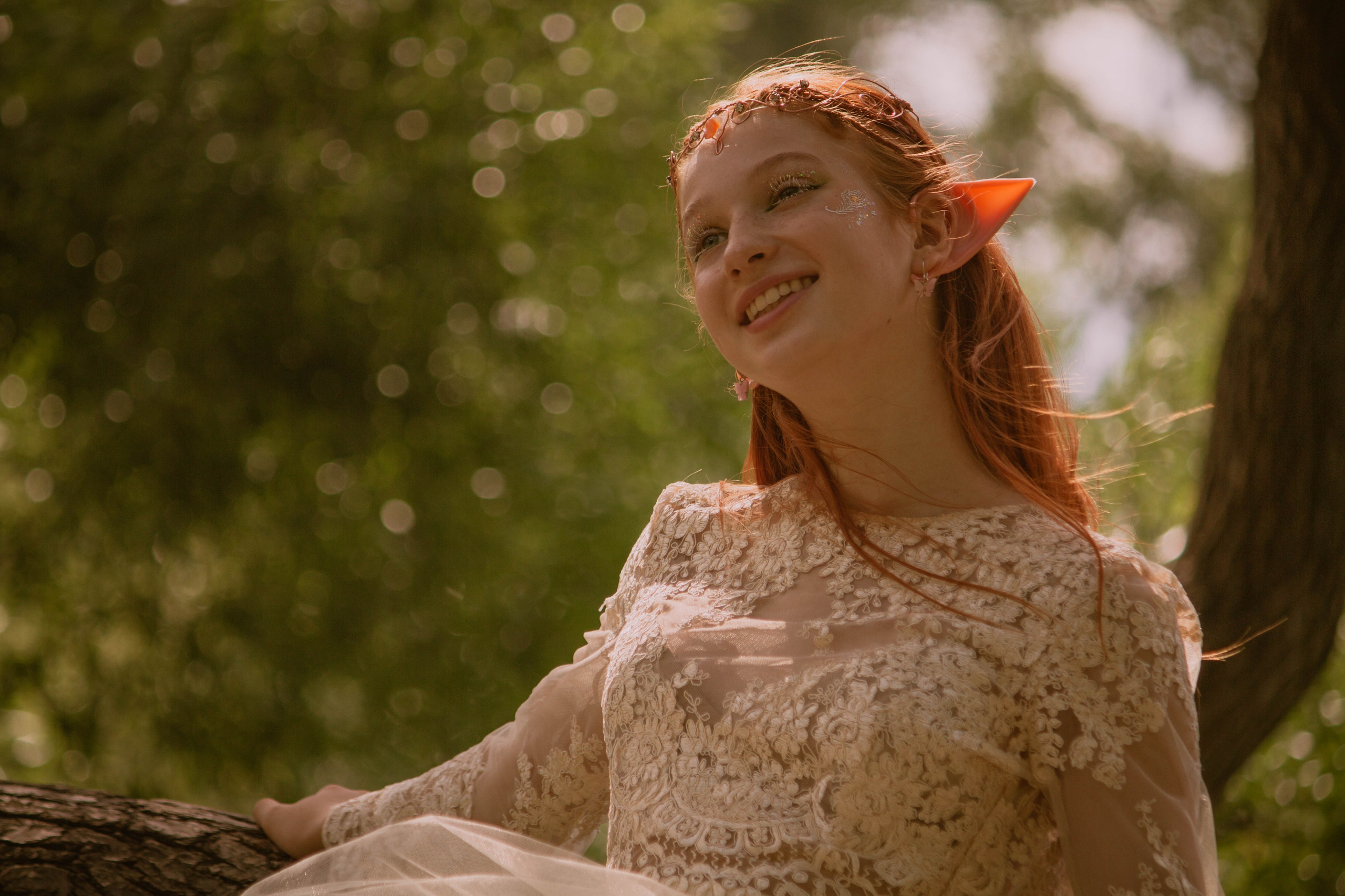 В саду. Создадим шедевр? Виталина и её фотоискусство