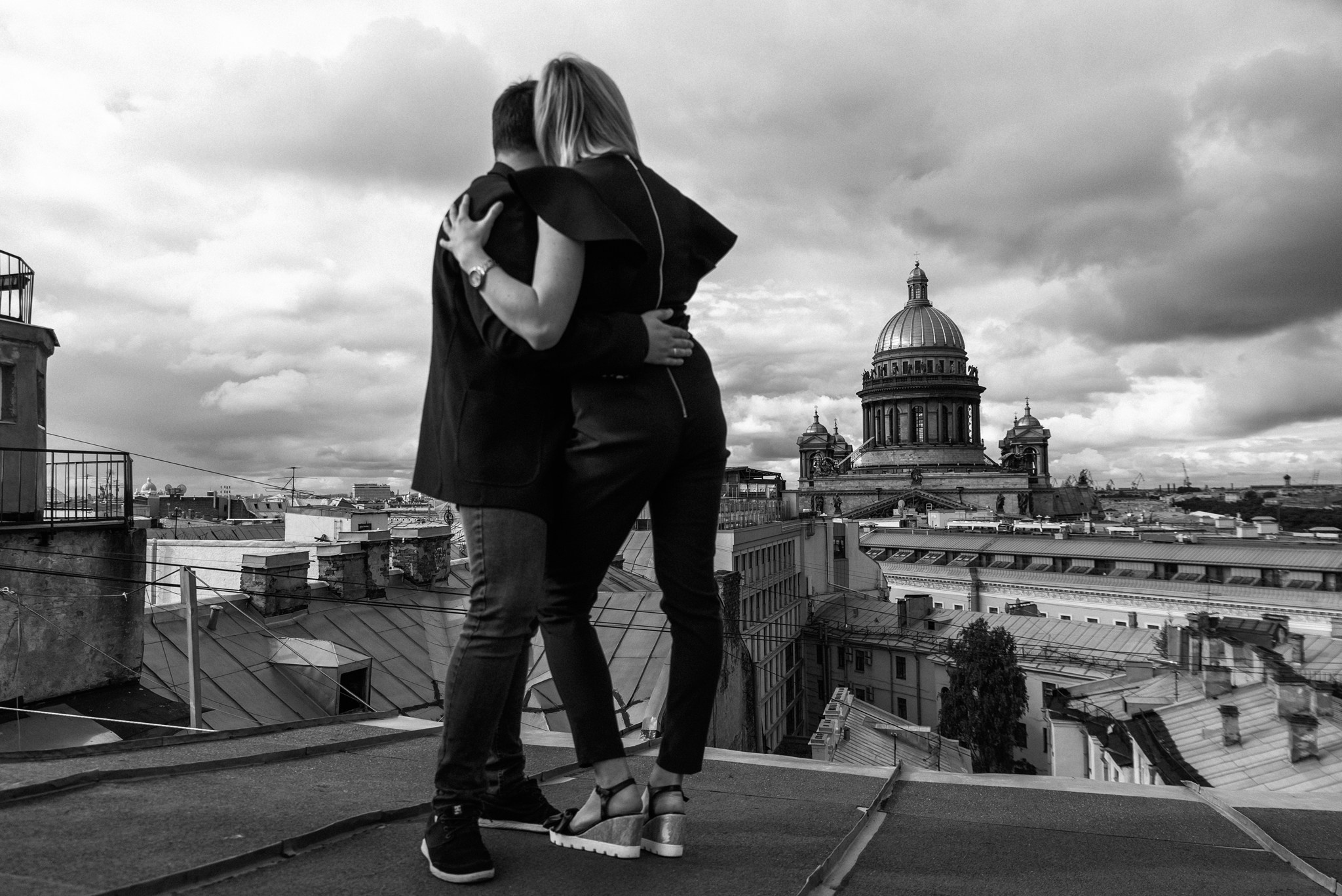 Вид на Исаакиевский собор. Свадебный и семейный фотограф из Санкт-Петербурга Климов Анатолий