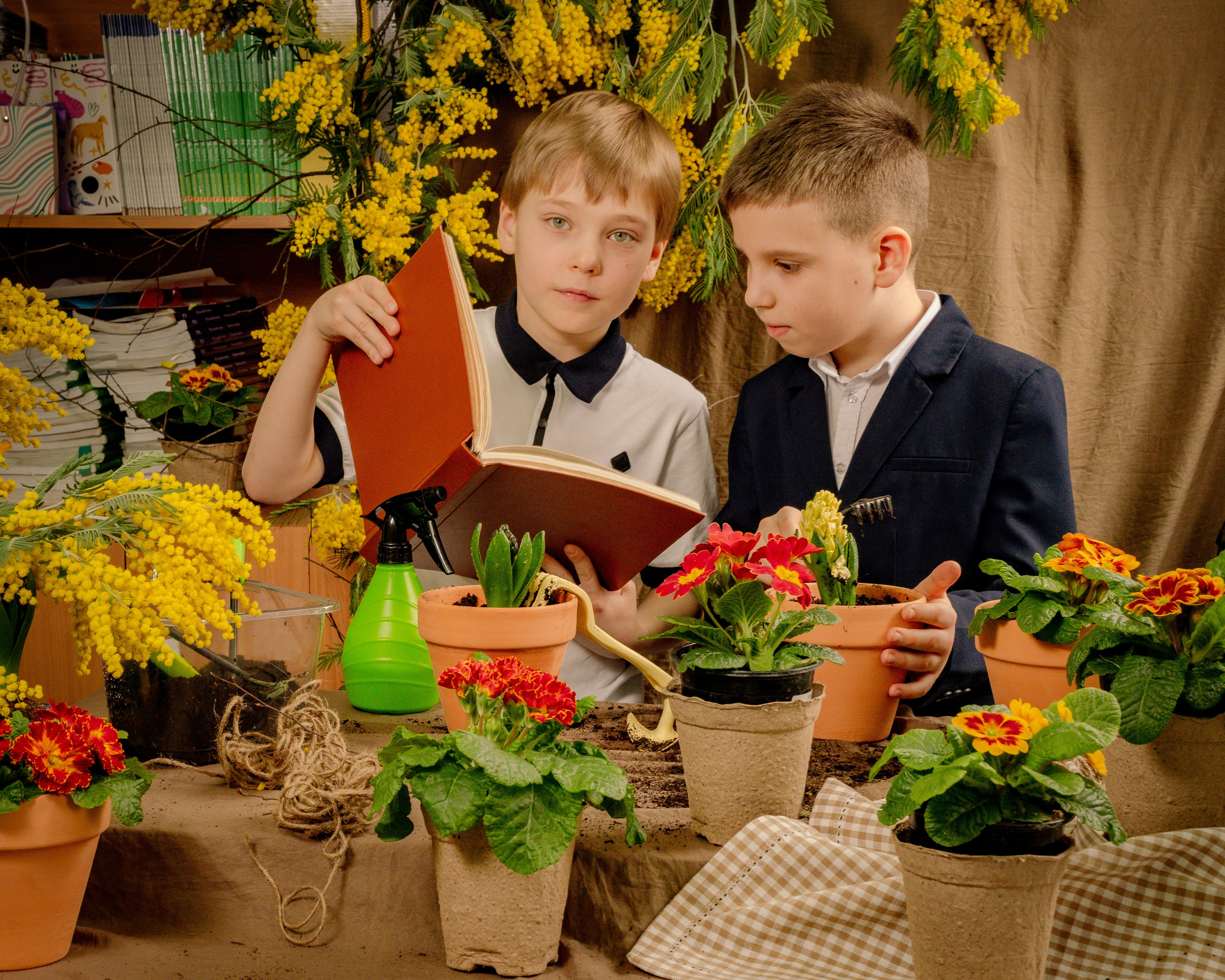Весна 2 класс. Портретный и семейный фотограф в Москве/Видное