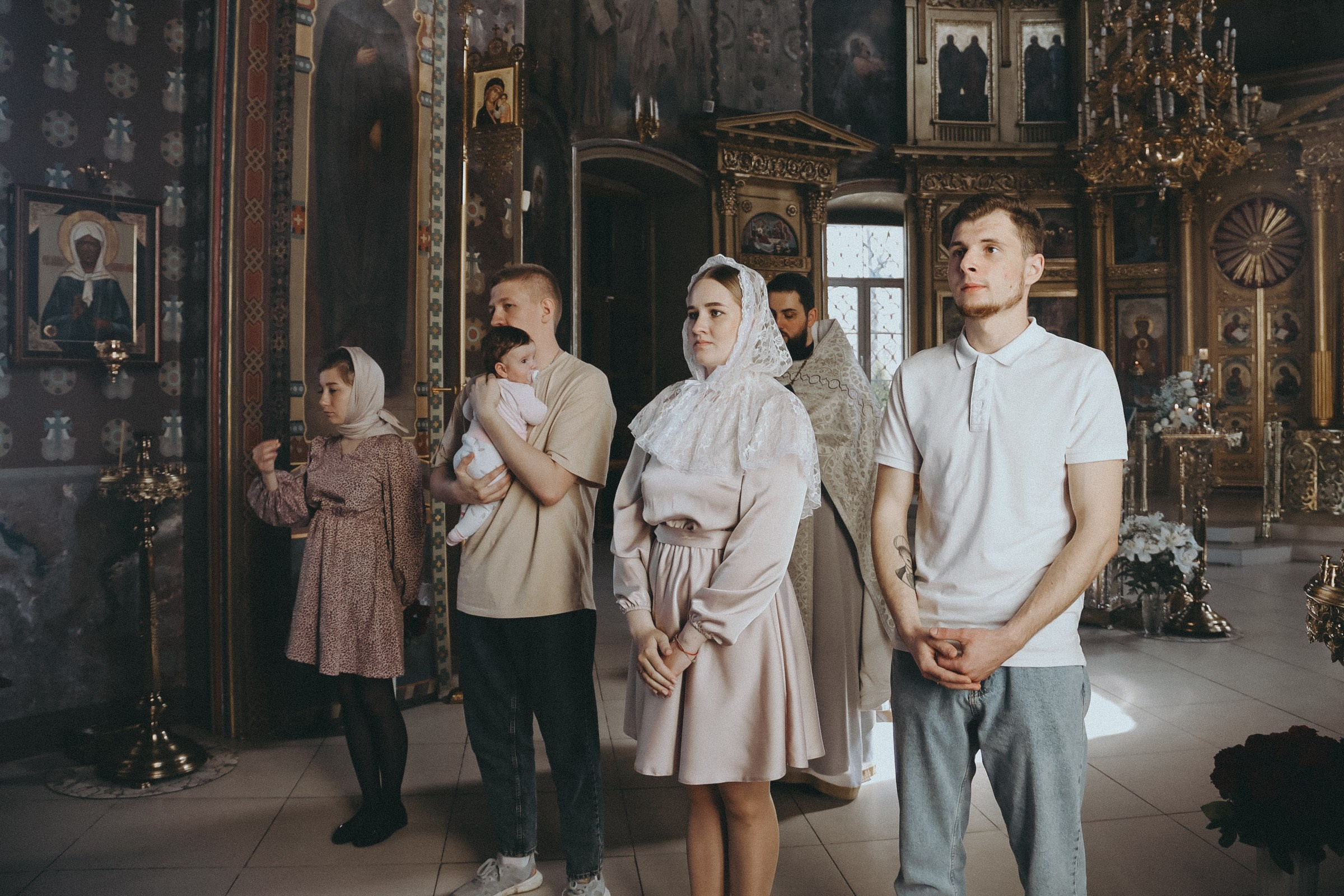 Крещение Агаты. Фотограф Мария Лаенко