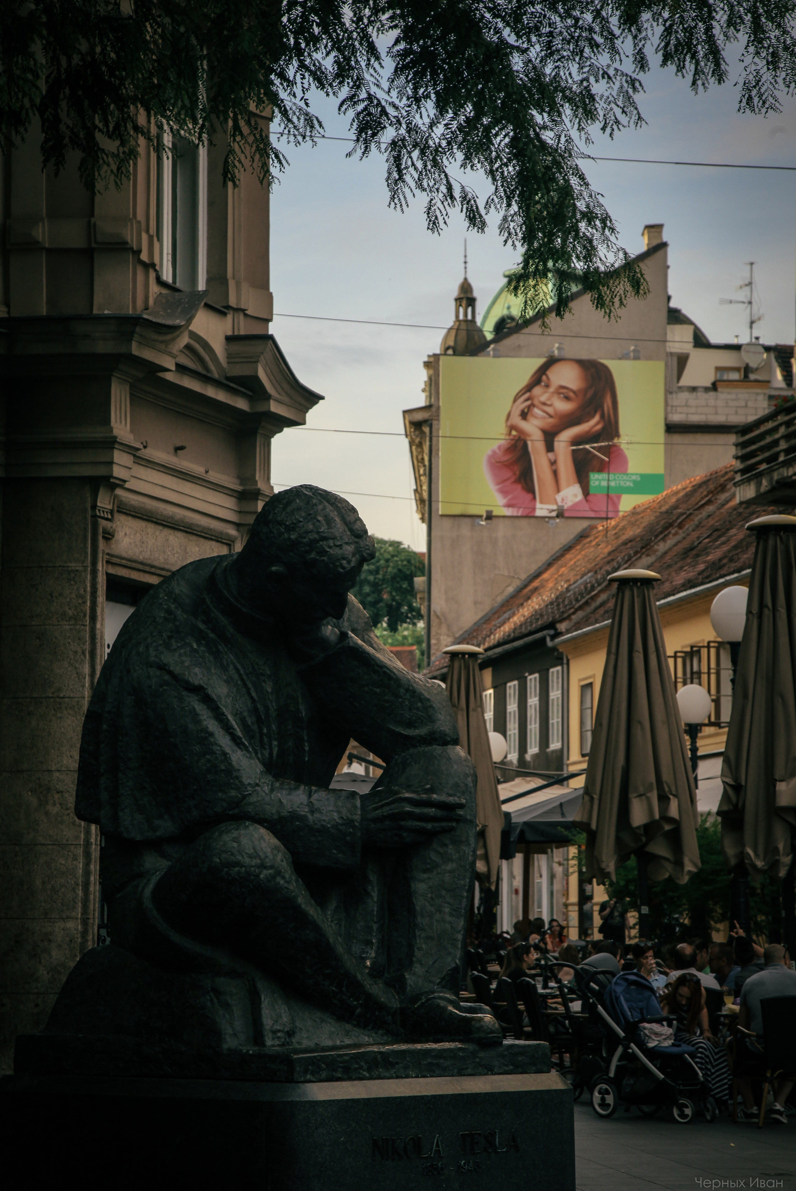 ЗАГРЕБ. Стрит-фотография, полная абсурда, идиотизма и красоты