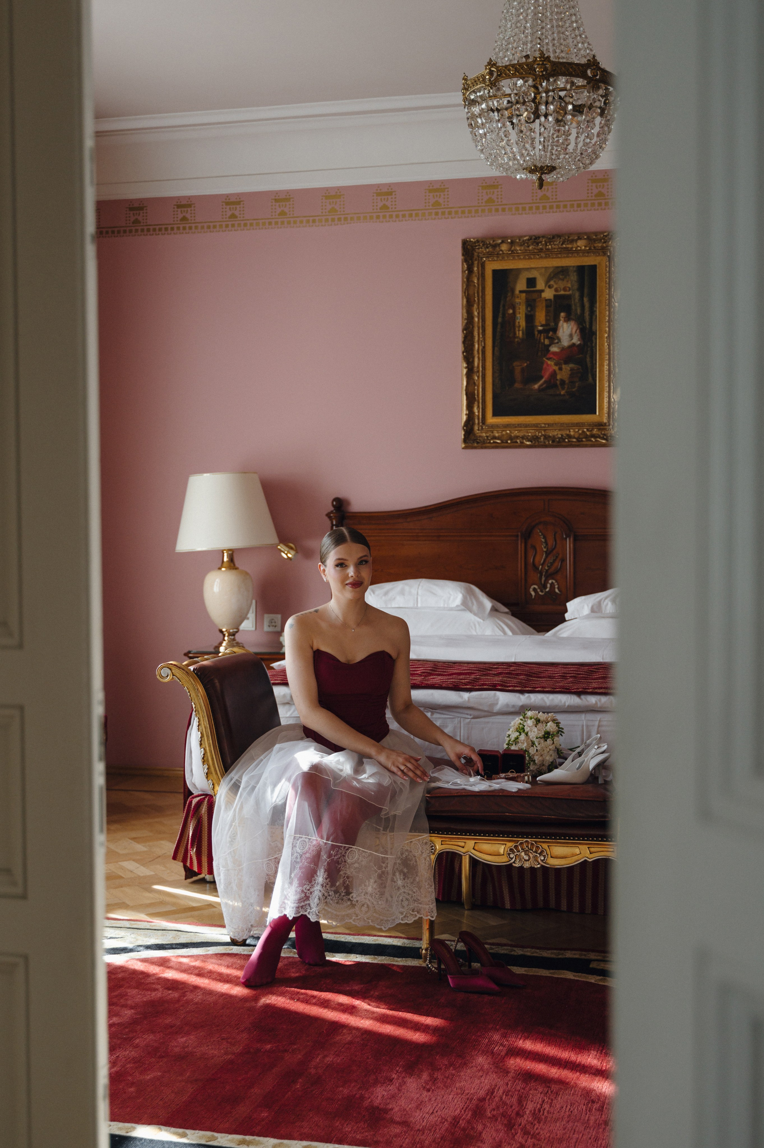 Дмитрий и Луиза. Гостиница Националь и ресторан Белуга. Свадебный фотограф Москва и Санкт-Петербург. Анастасия Чудина