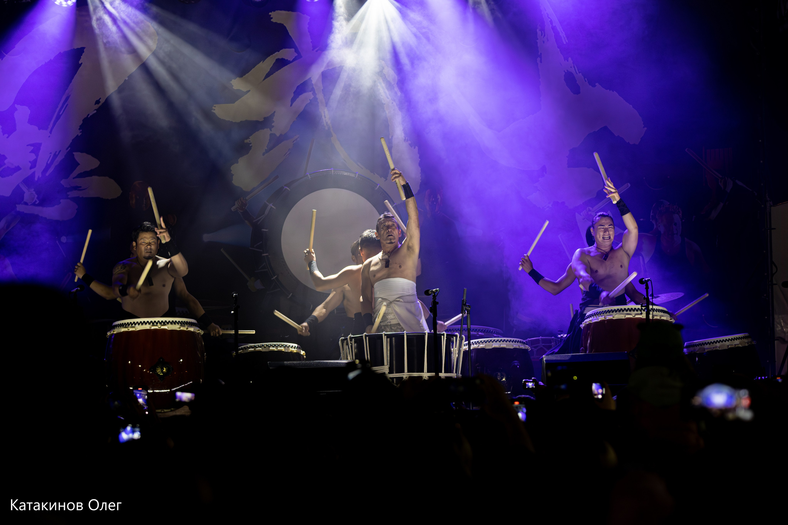 Японские барабанщики тайко «Nobushi». Олег Катакинов| Репортажный фотограф в городе у моря (Владивосток)