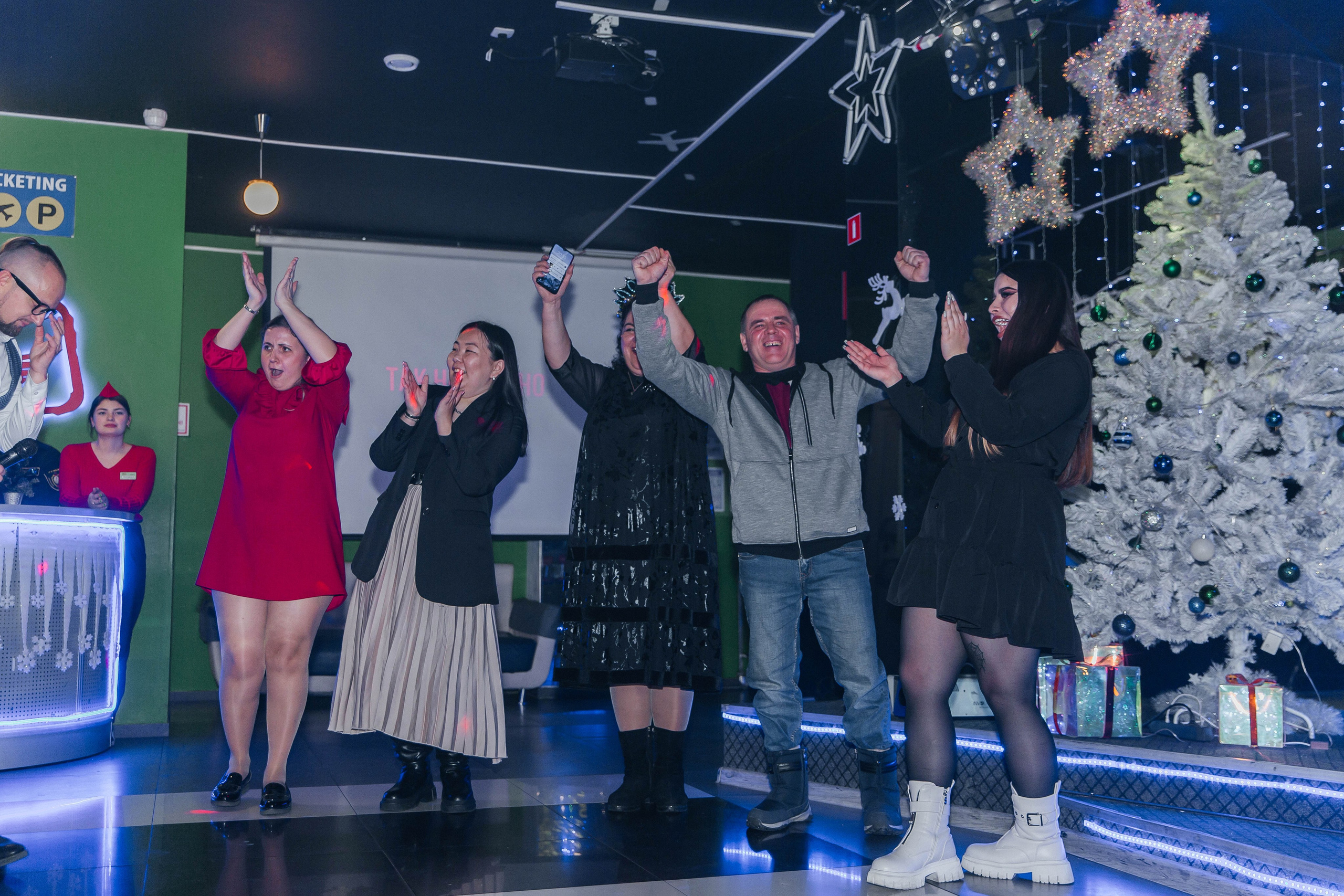 Новогодний корпоратив репортаж. Главная