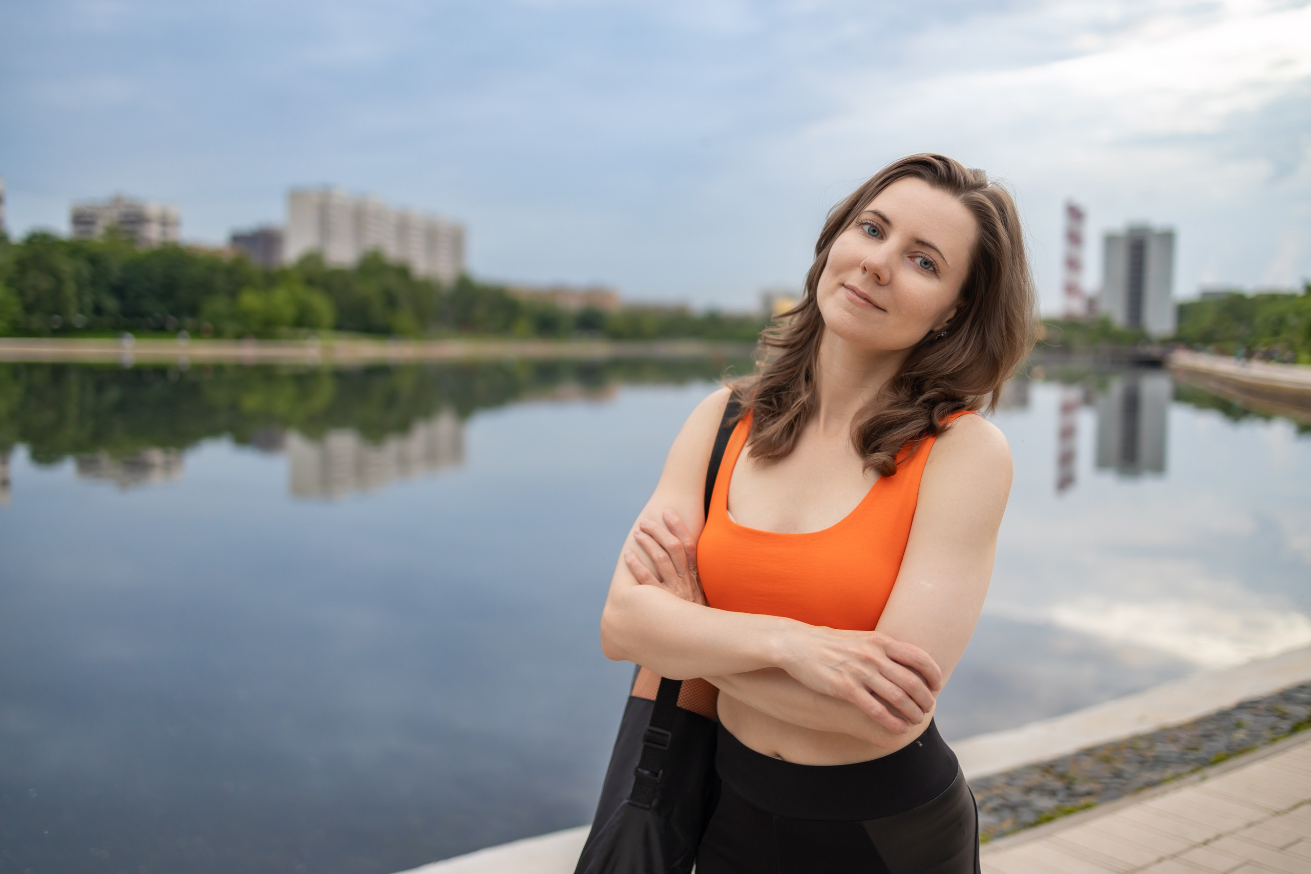 Спортивная фотосессия с хула хупом и йога, пилатес. Репортажный, семейный и студийный фотограф в Москве Демин Алексей