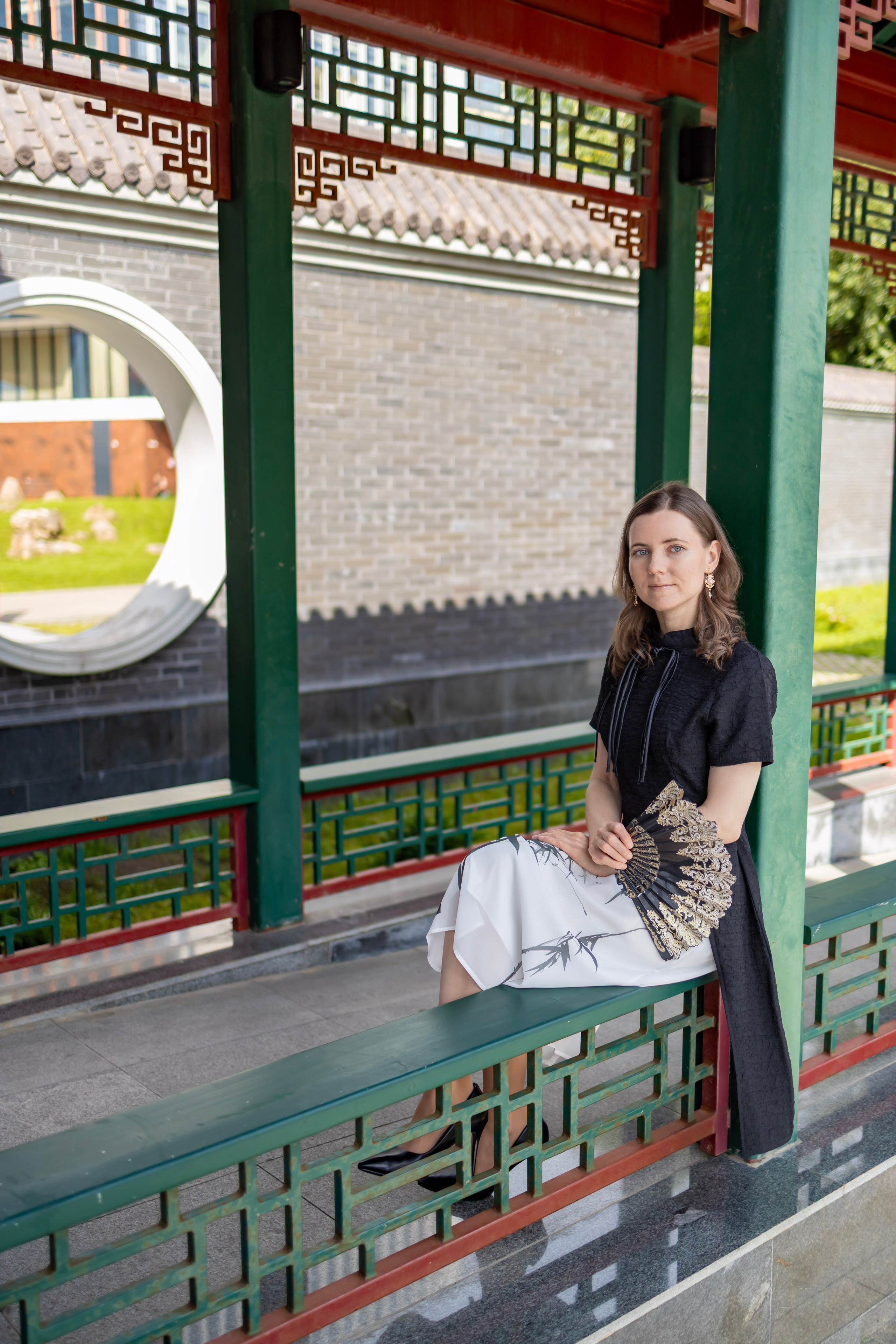 Фотосессия в парке Хуамин: восточная сказка в центре Москвы. Репортажный, семейный и студийный фотограф в Москве Демин Алексей