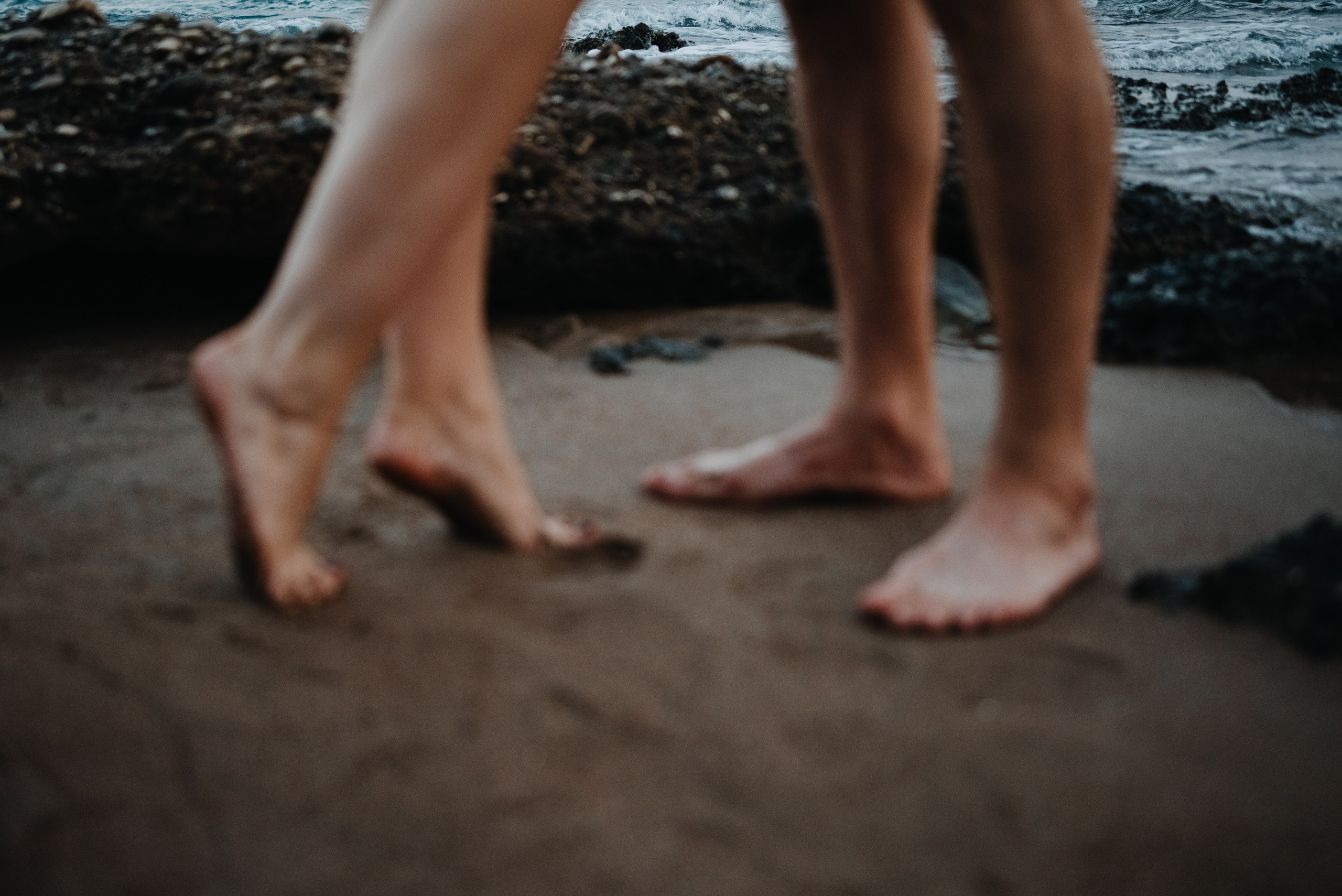 Съемка пары на море. Портретный и свадебный фотограф в Тбилиси • xeniqo