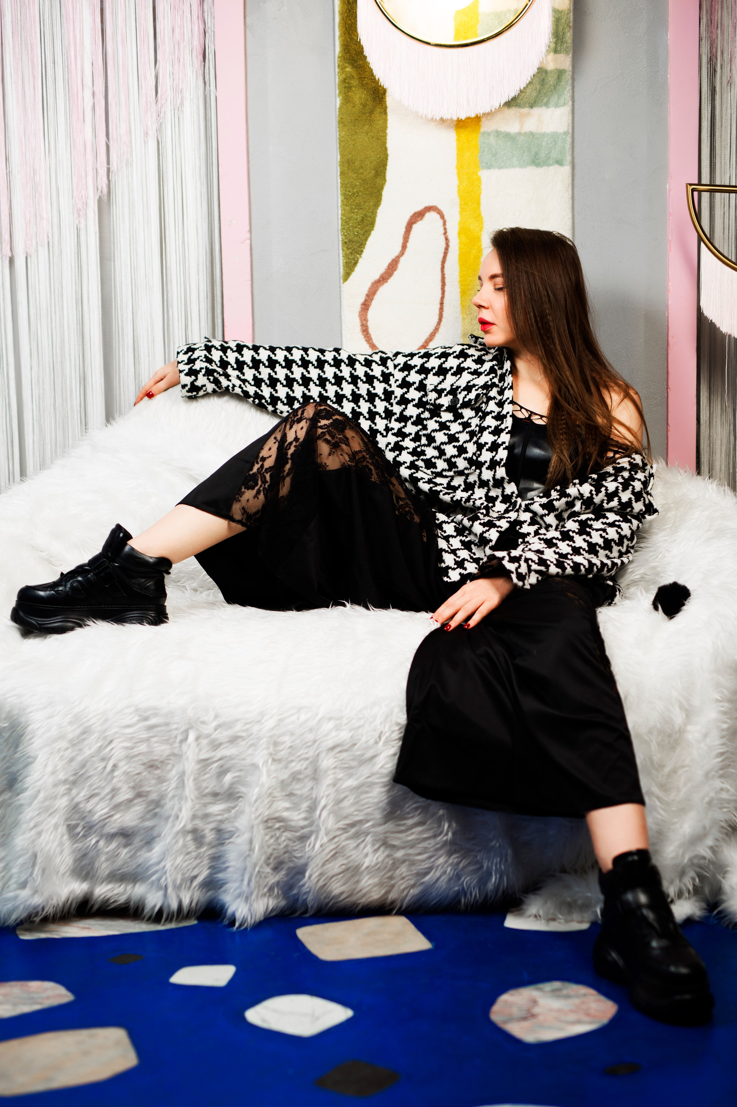 Анастасия Соловьёва. Портрет в интерьере