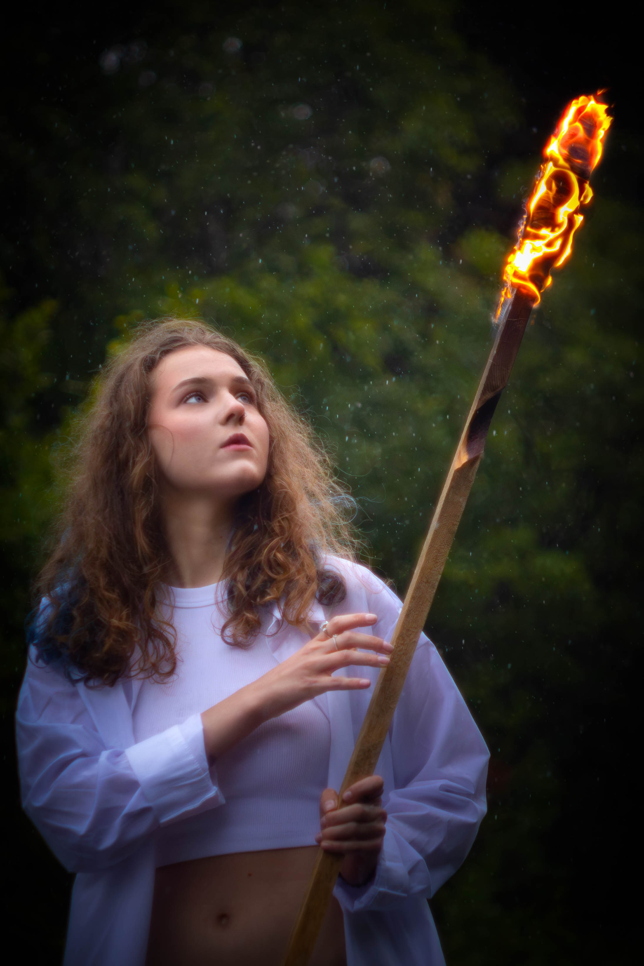 Прогулка под дождем. Дана. Фотограф в Южно-Сахалинске Гусаков Евгений