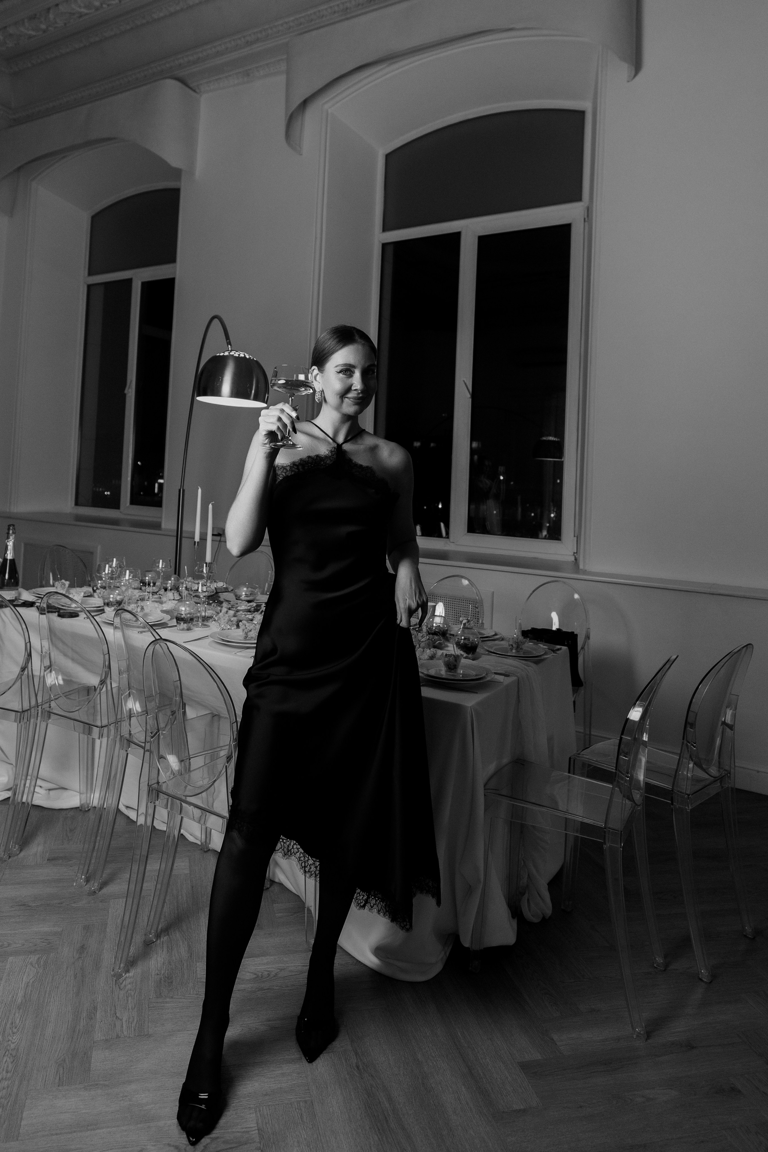 Crystal night party — корпоратив. Фотограф для брендов в Санкт-Петербурге — Анита Вернер