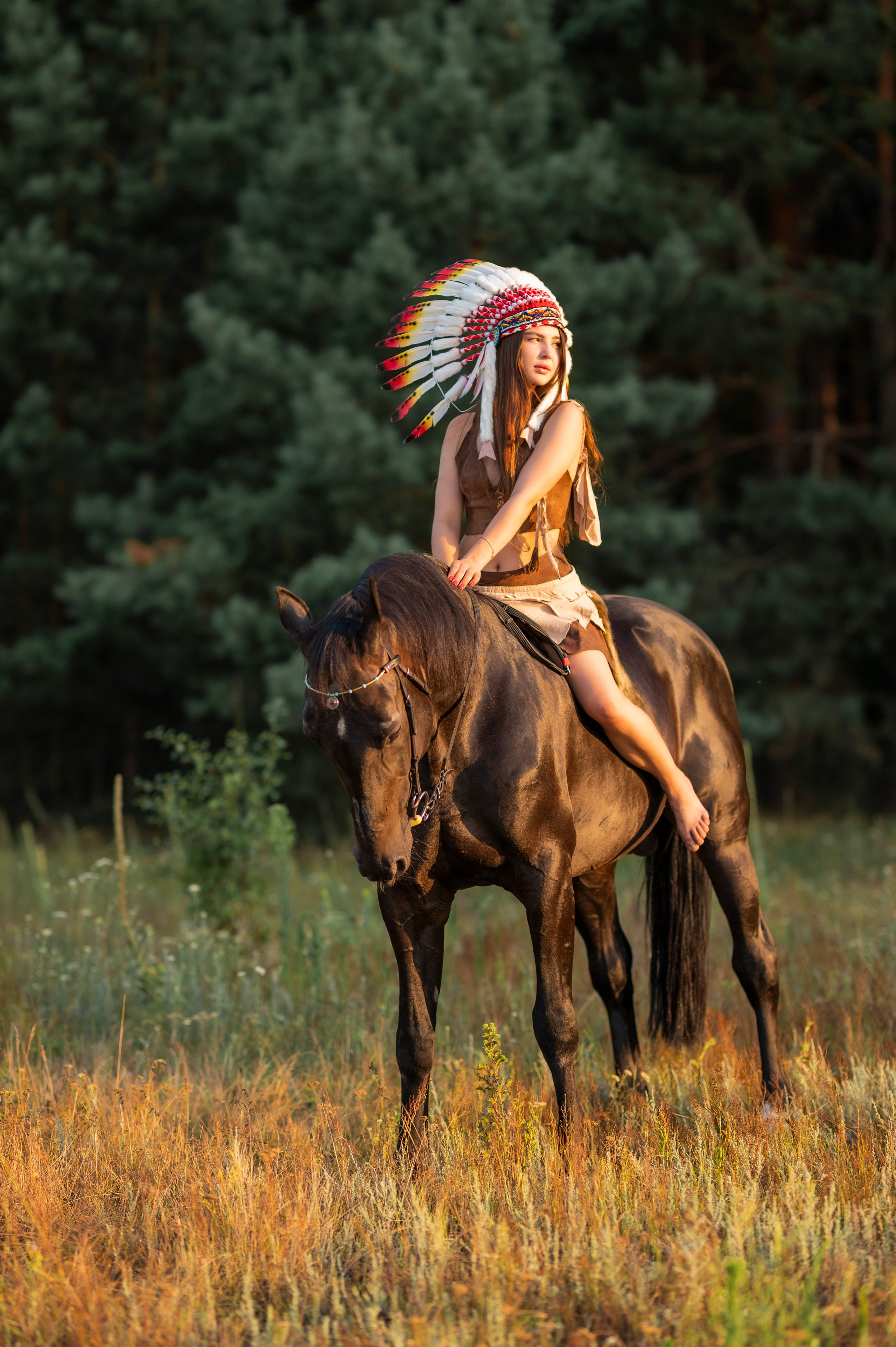 Пакахонтас. Bazarkom-photo.ru Фотограф Виктор Оськин в Старом Осколе