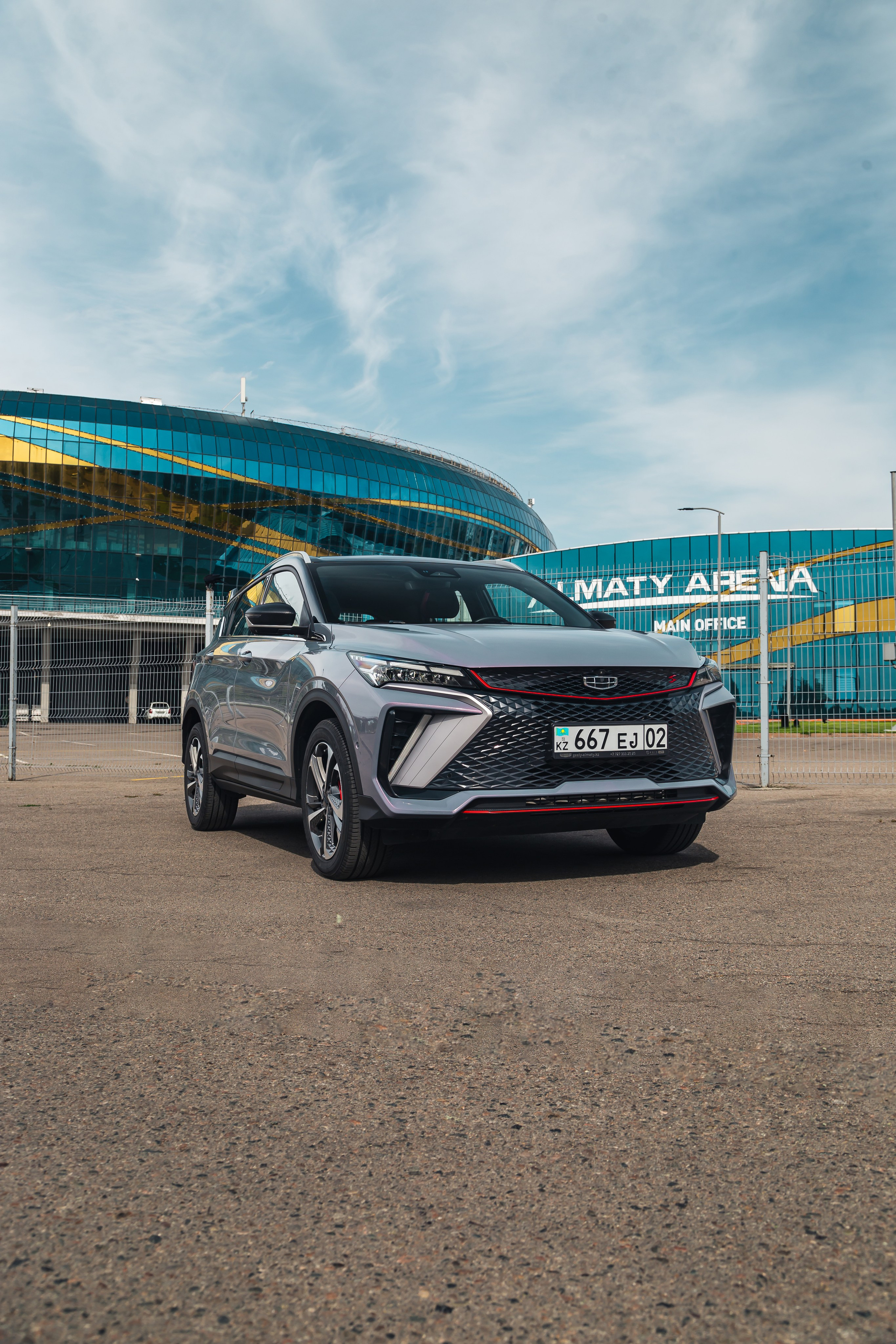 GEELY COOLRAY. Рекламный и портретный фотограф в Алматы — Серекпаев Танирхан