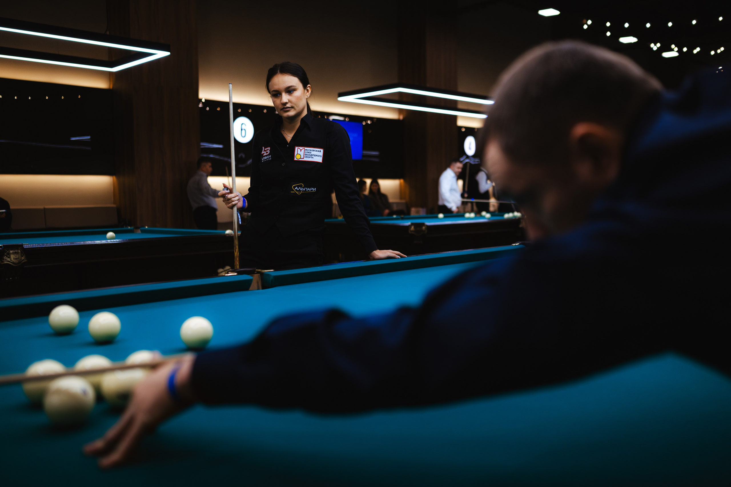 Валерия Смирнова — спортсмен и тренер по русскому бильярду в Москве