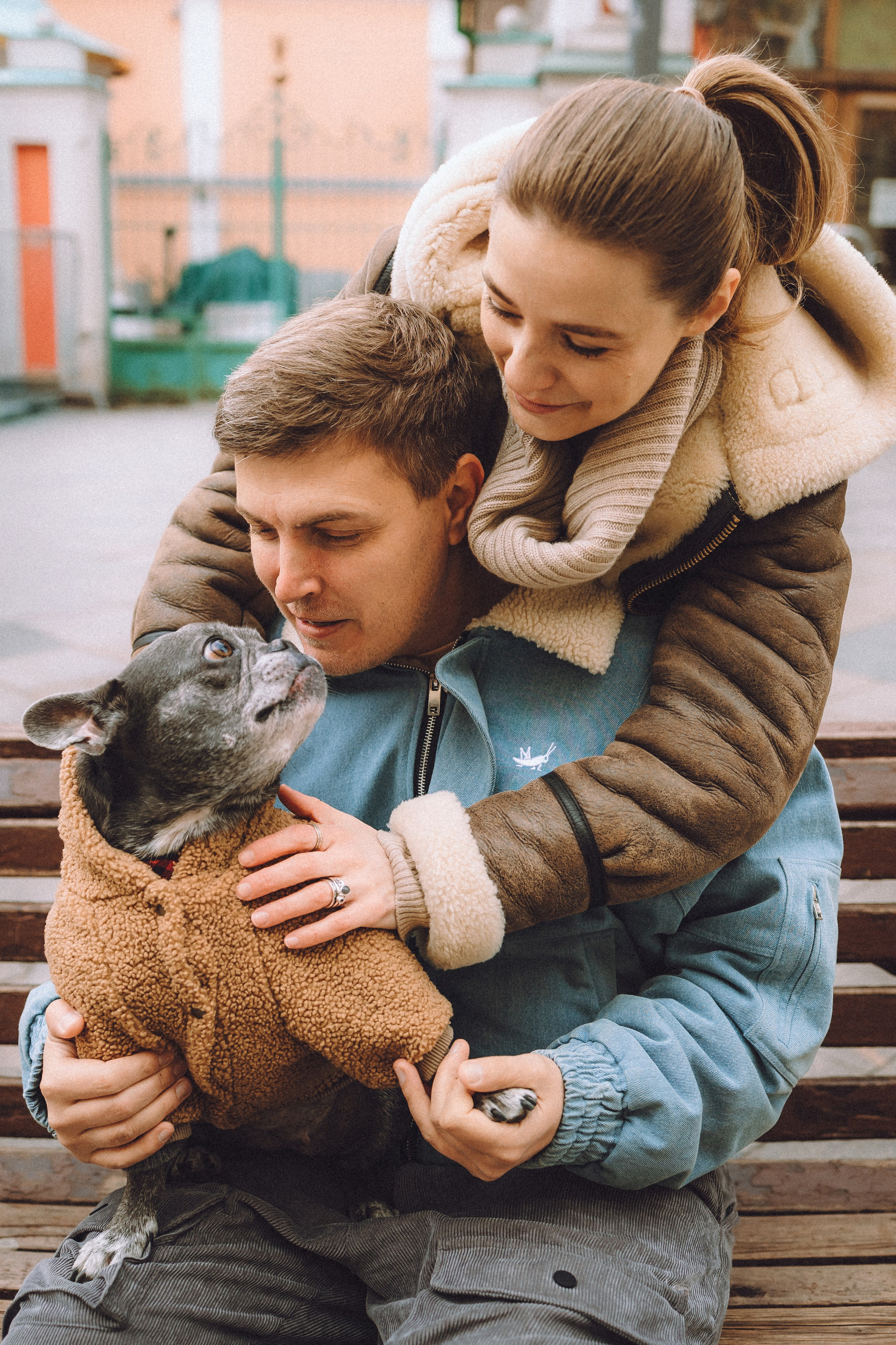 Юля, Вова и Моня