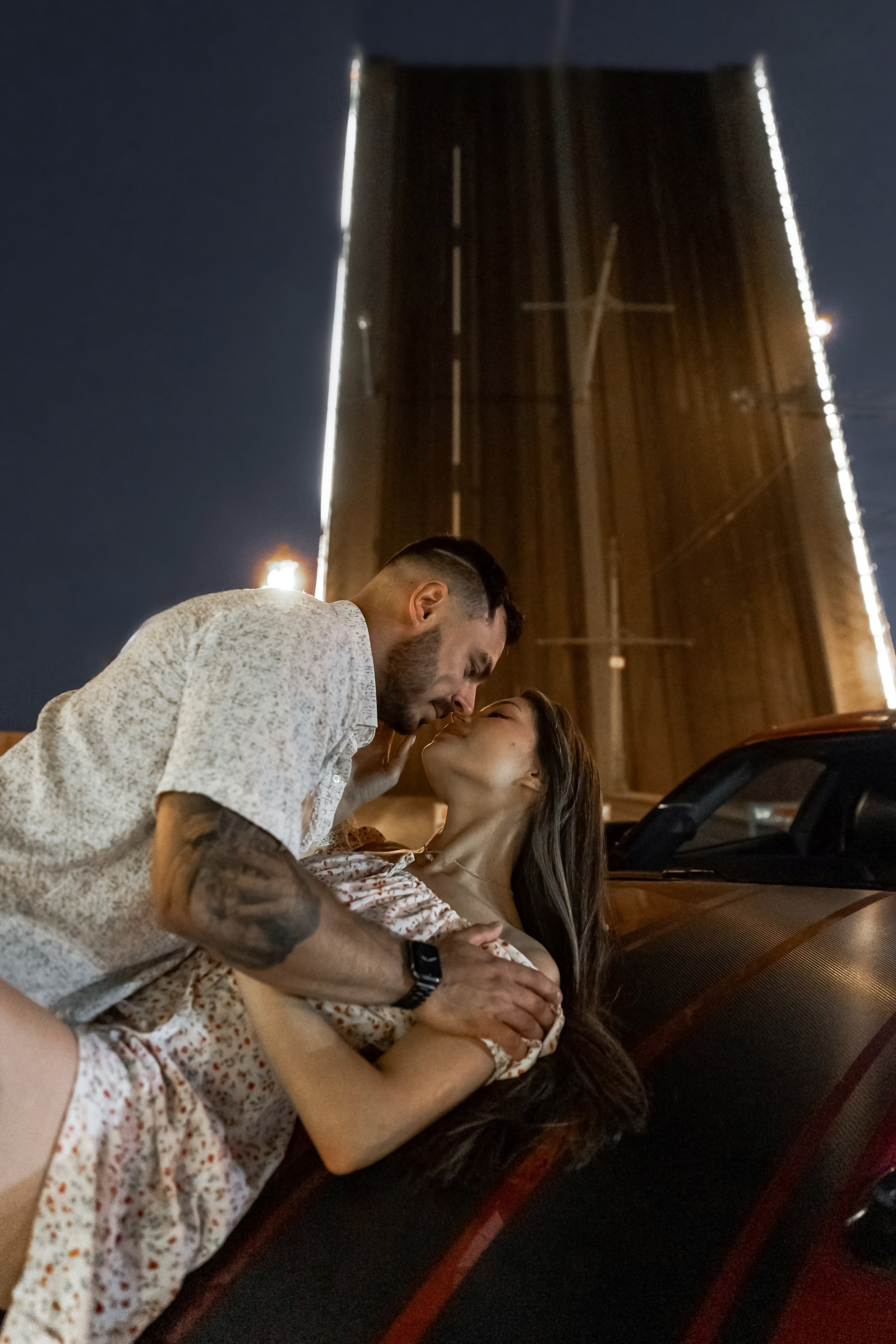 Ночь. Мосты. Любовь. Свадебный и портретный фотограф в Санкт-Петербурге Надежда Чечулина