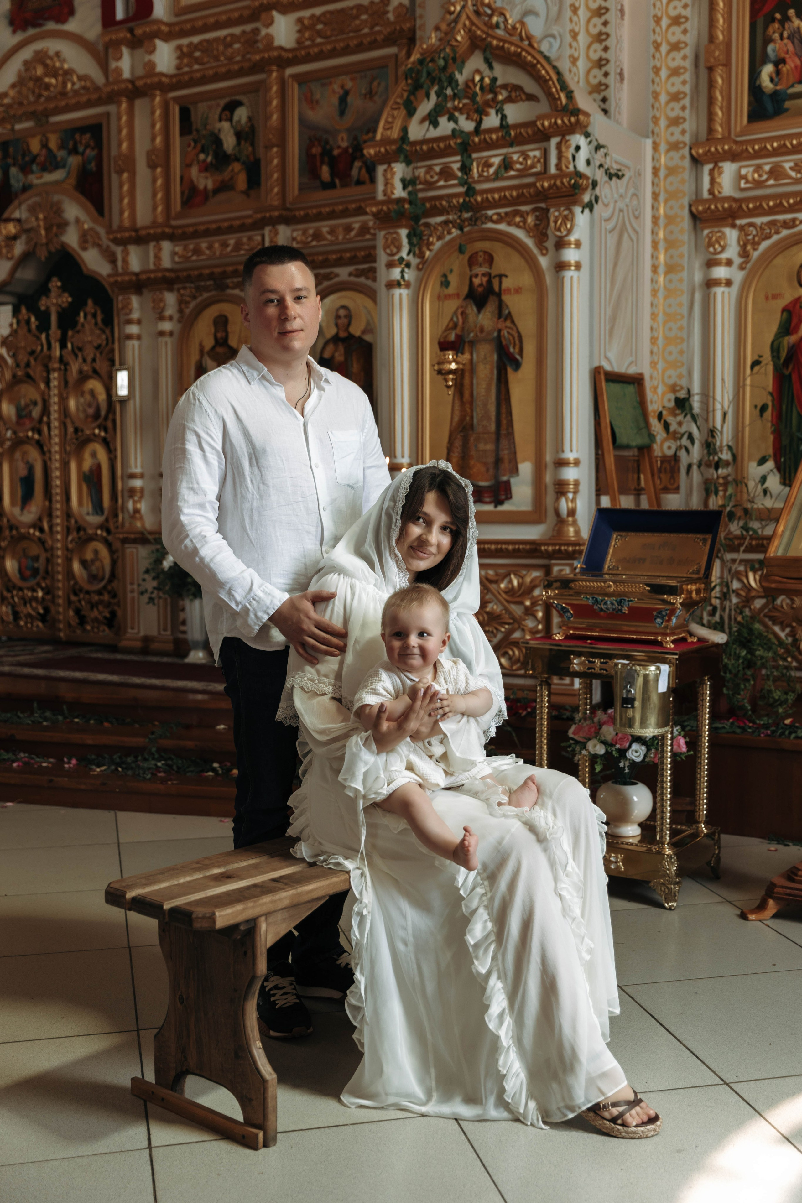 Таинство Крещения Льва. Фотограф Сальск Катерина