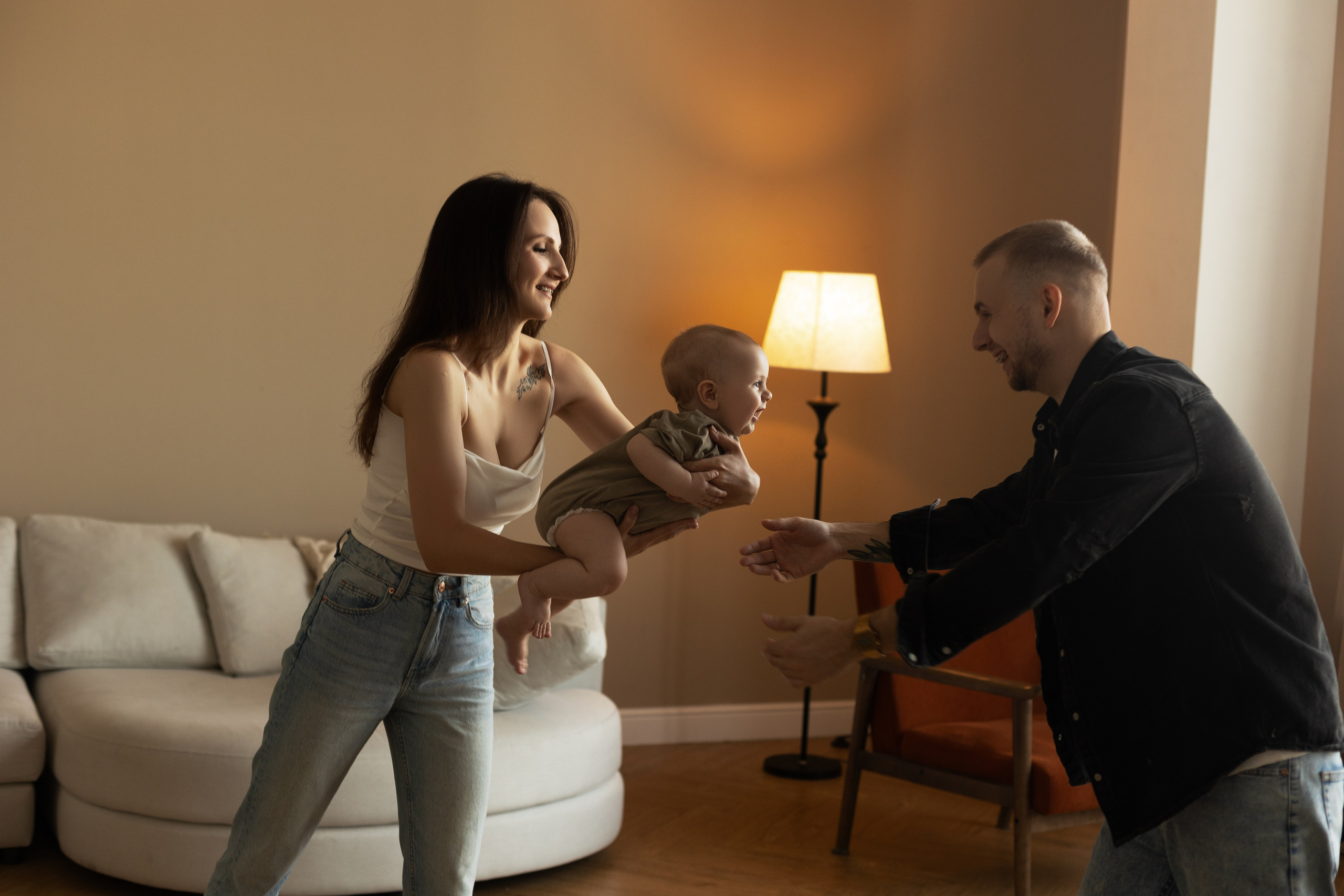 Анна, Роман и Саша. Фотограф Алина Кучумова