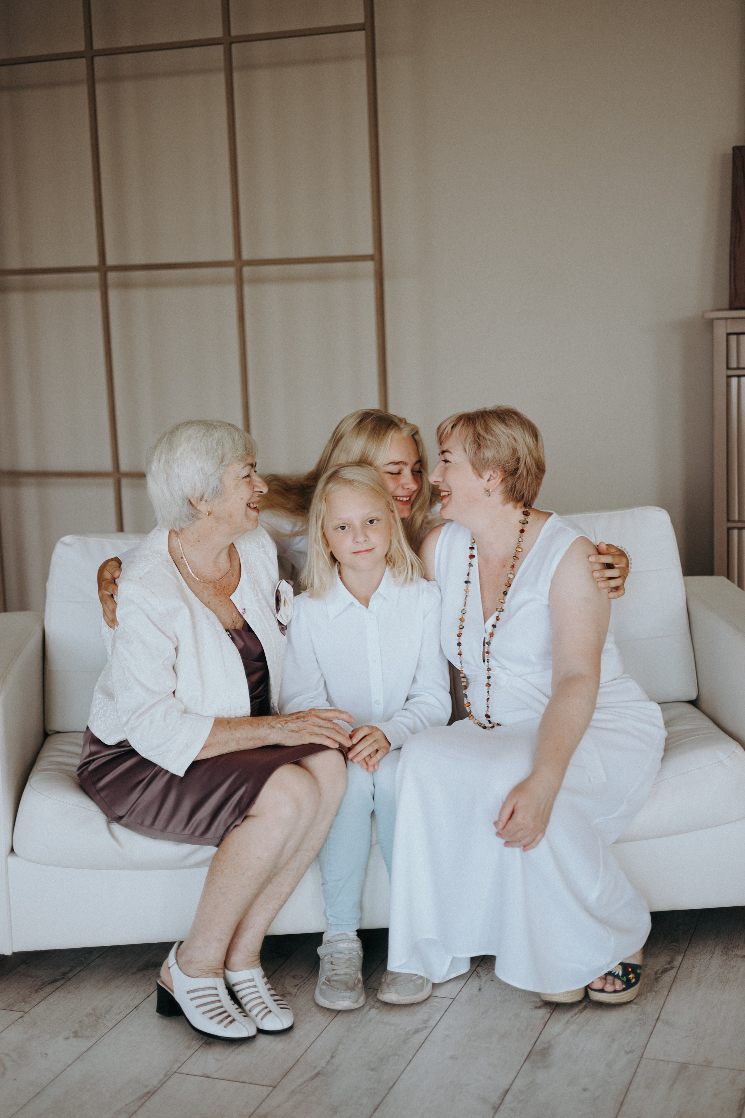 Татьяна и её дружная семья. Фотограф Мария Лаенко