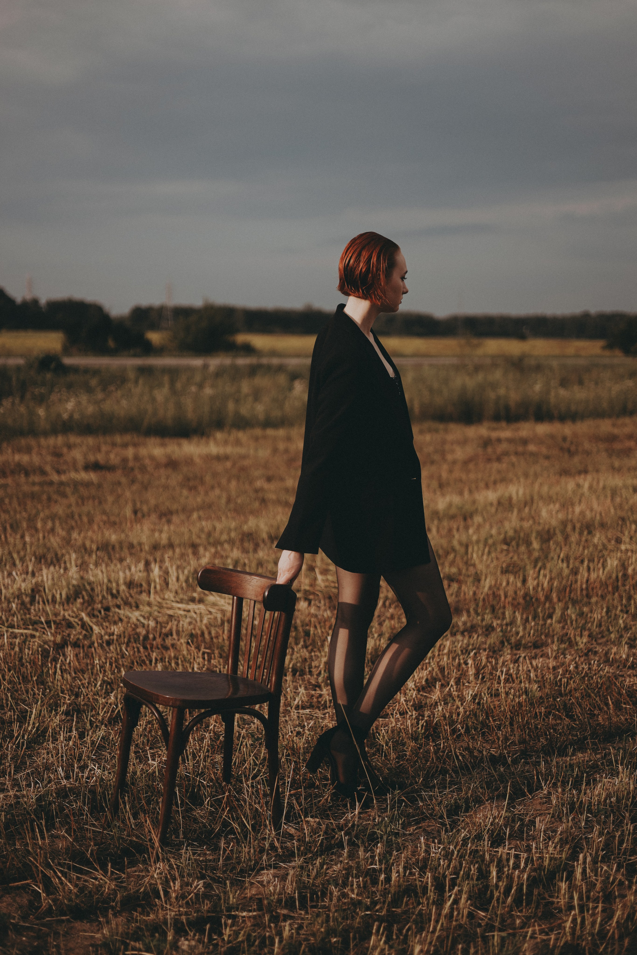 Дарья|Поле. Фотограф Мария Лаенко