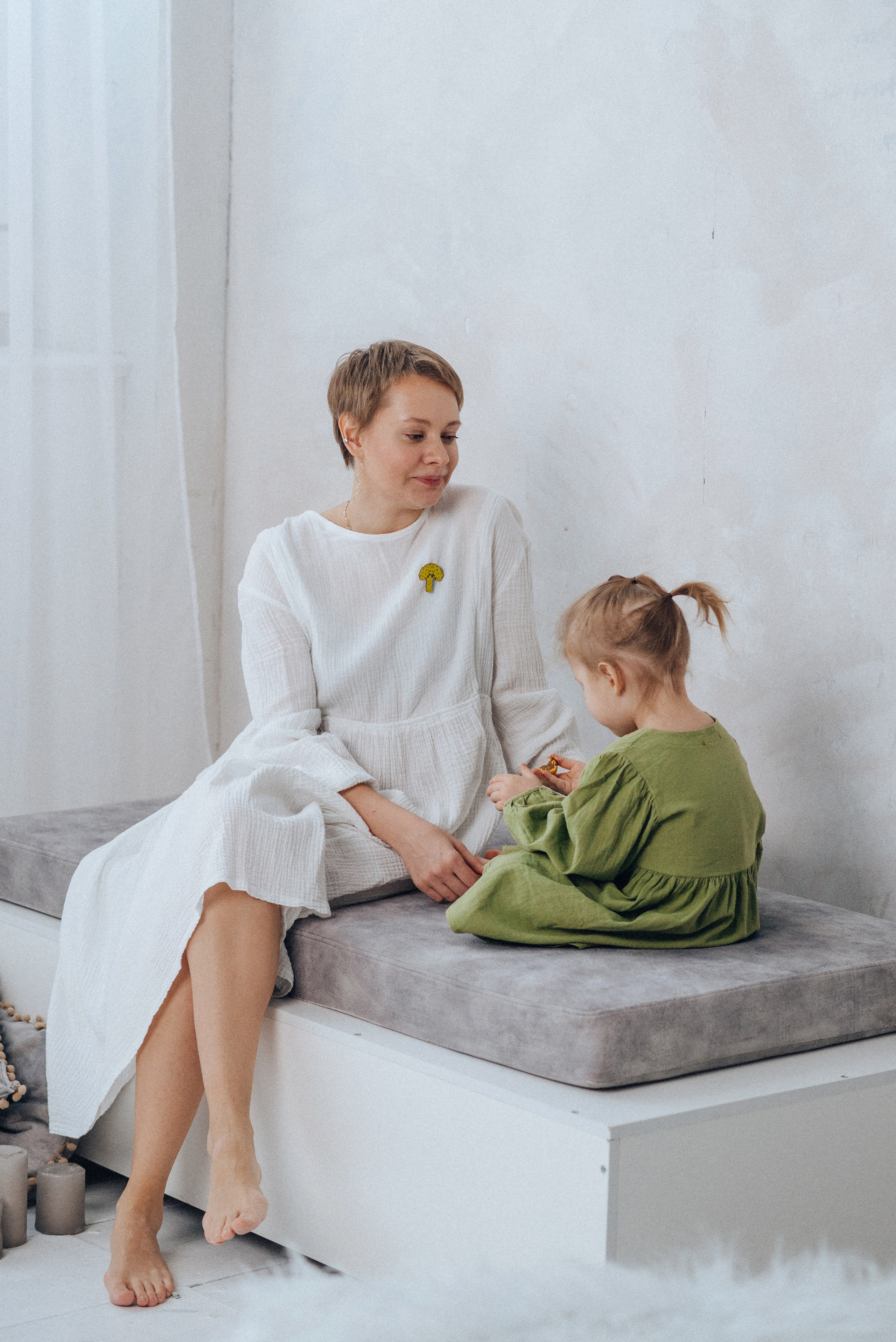 Надин с дочкой. Фотостудия Соль.НН. Детский и семейный фотограф Катерина Мишина