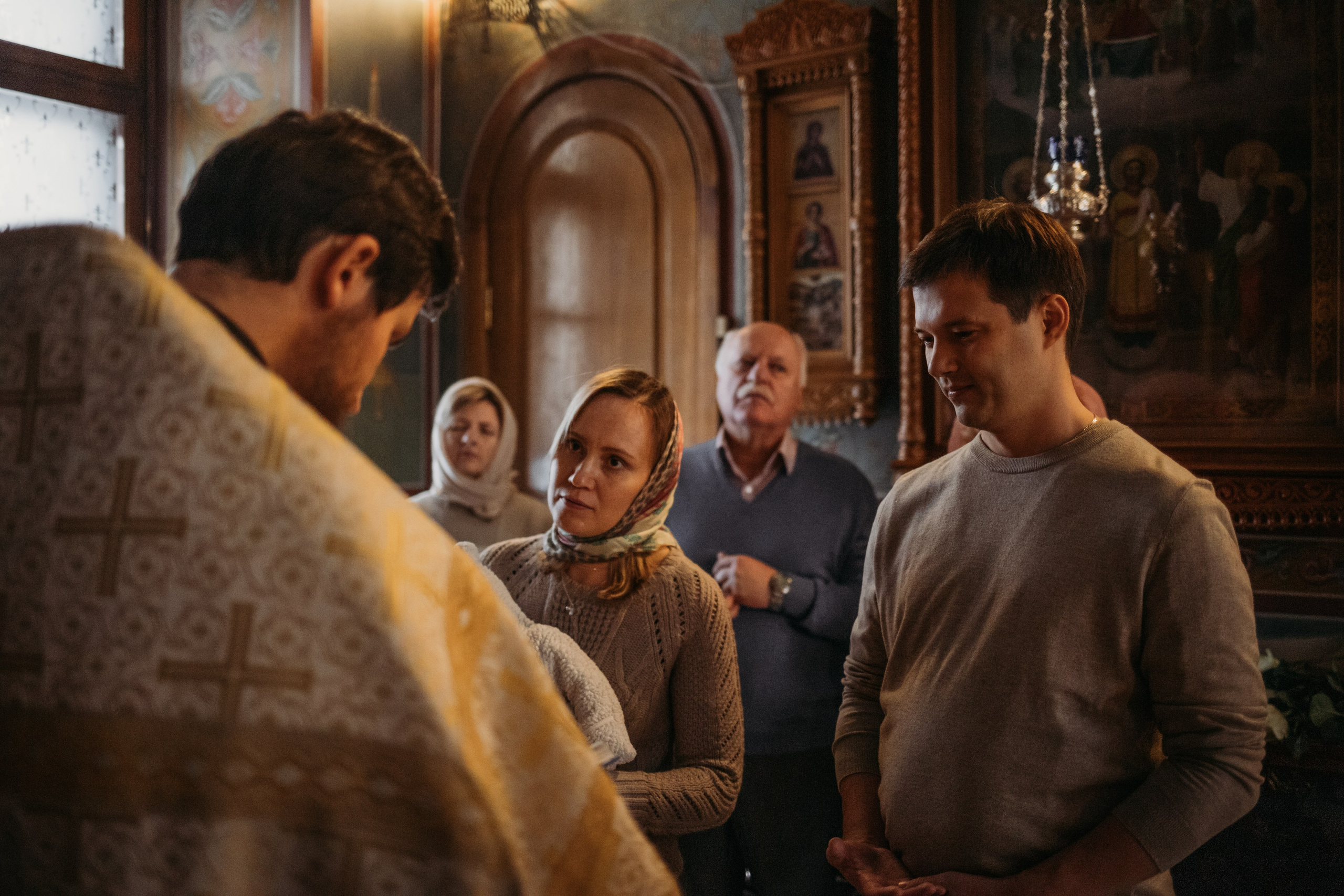 Крещение Тимофея. Семейный и детский фотограф в Москве Александра Нараевская