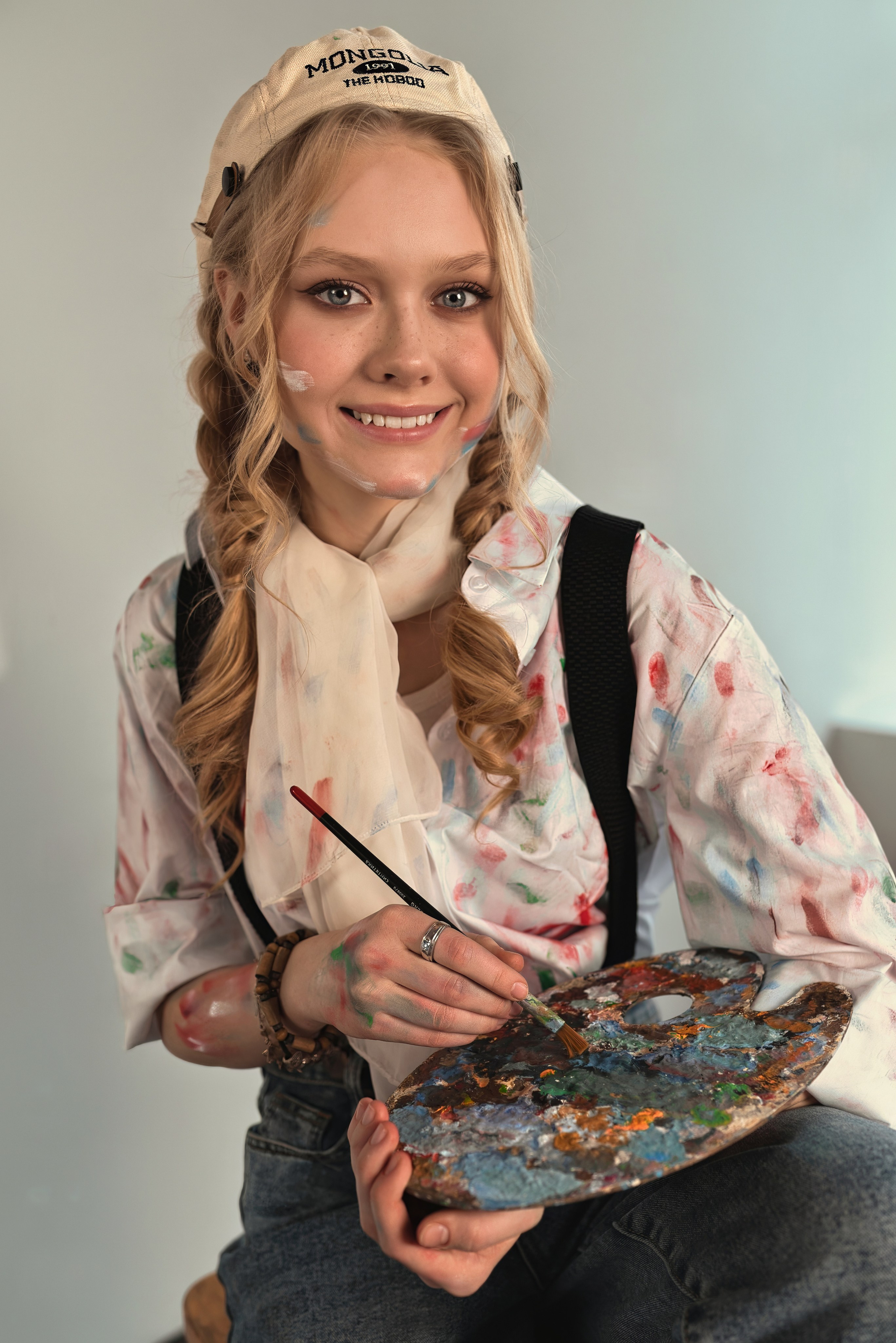 Художница. Фотограф Денис Кривопусков