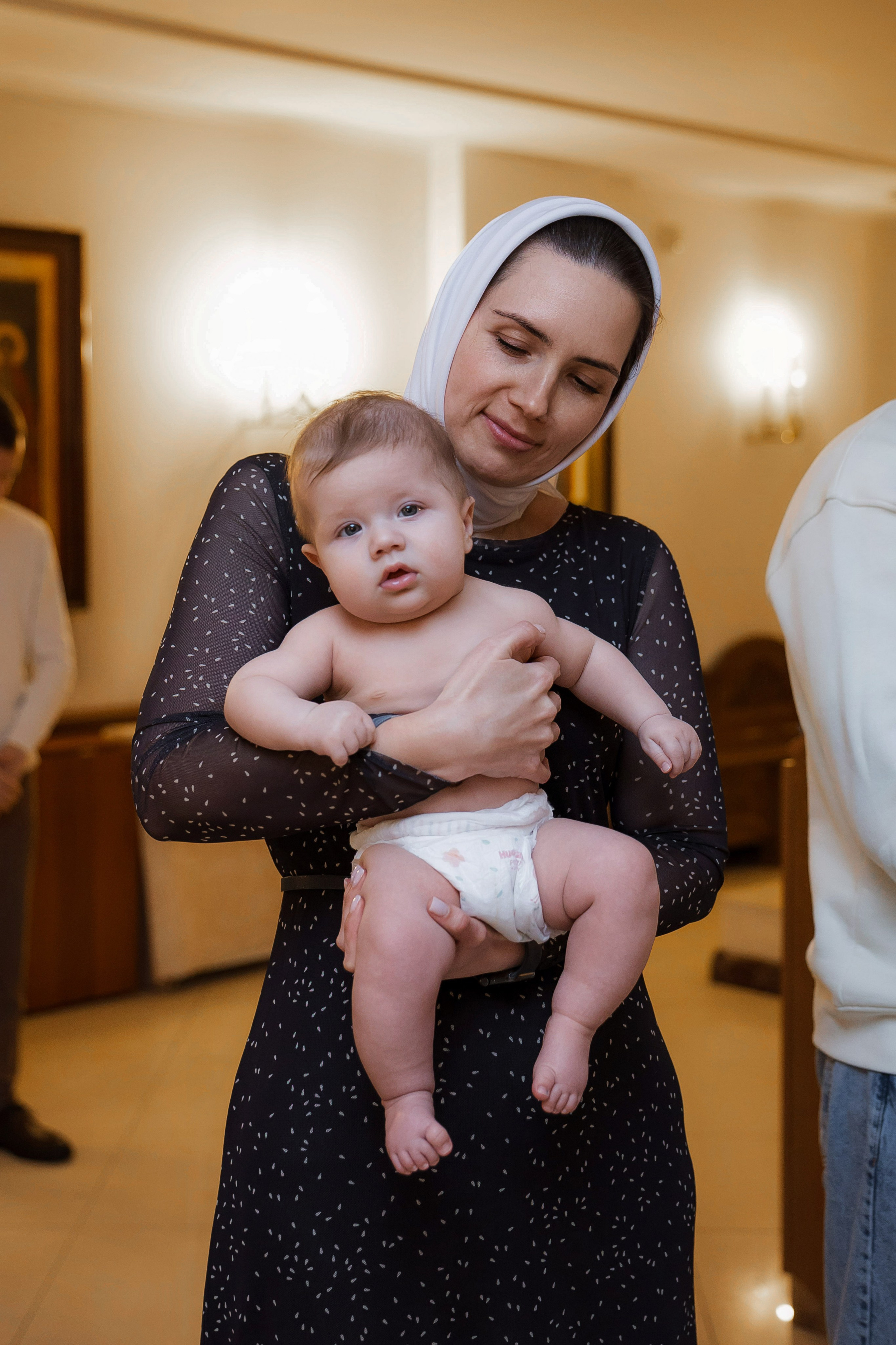 Крещение Андрея. Семейный и детский фотограф в Москве Александра Мак