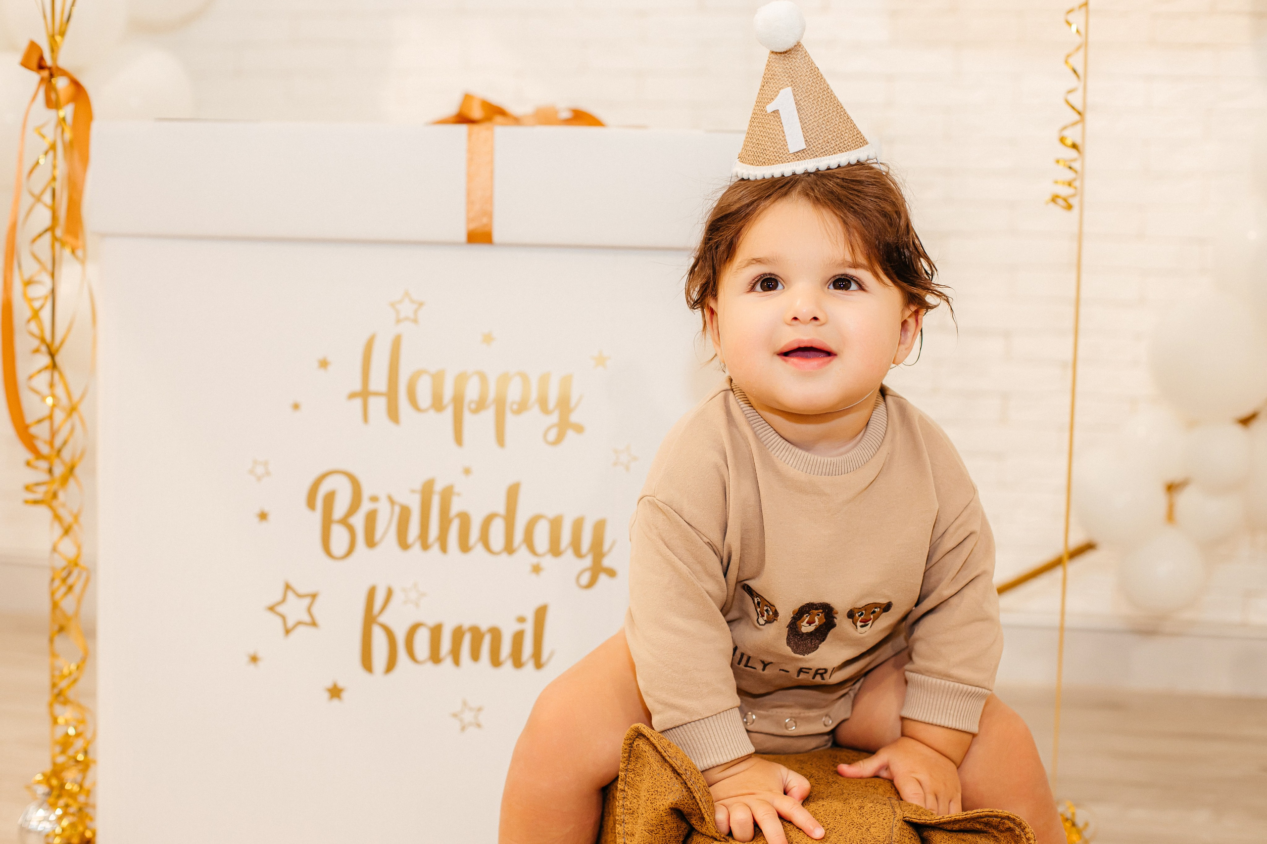 Камилю 1 годик — студия. Elena Sova — семейный и женский фотограф в Санкт-Петербурге