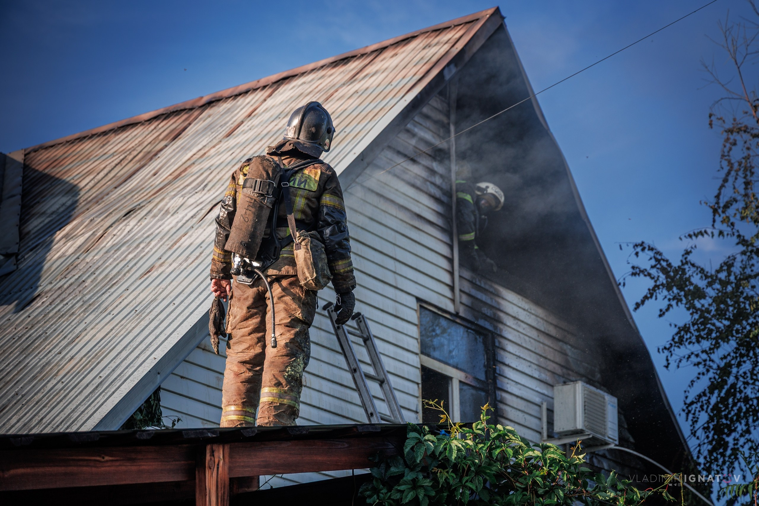Пожарный репортёр Барнаул. Репортажный фотограф в Барнауле Владимир Игнатов