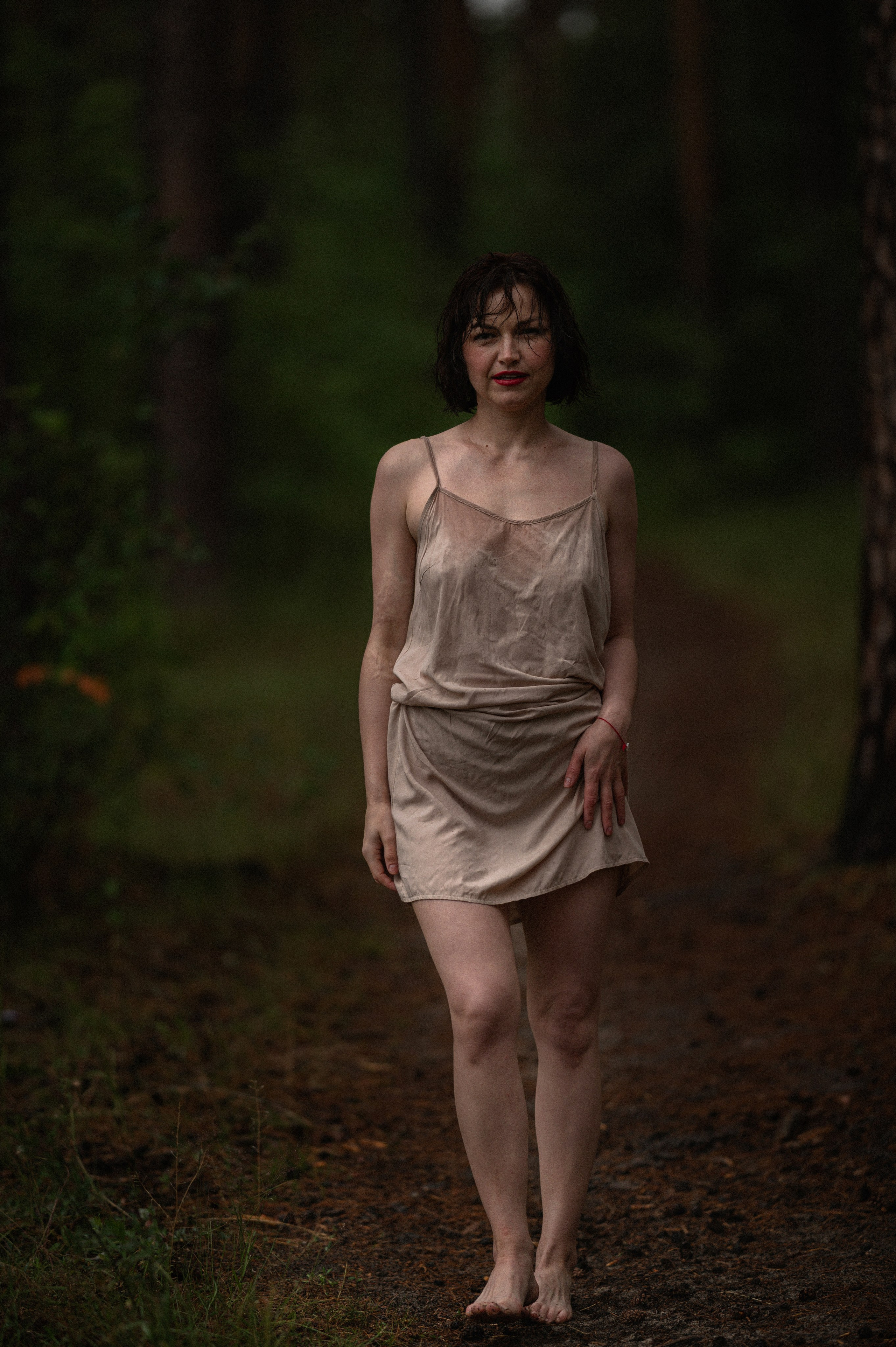 Съемка под дождем. Кристина. Семейный и детский фотограф в Шатках и Арзамасе Александра Магомедова