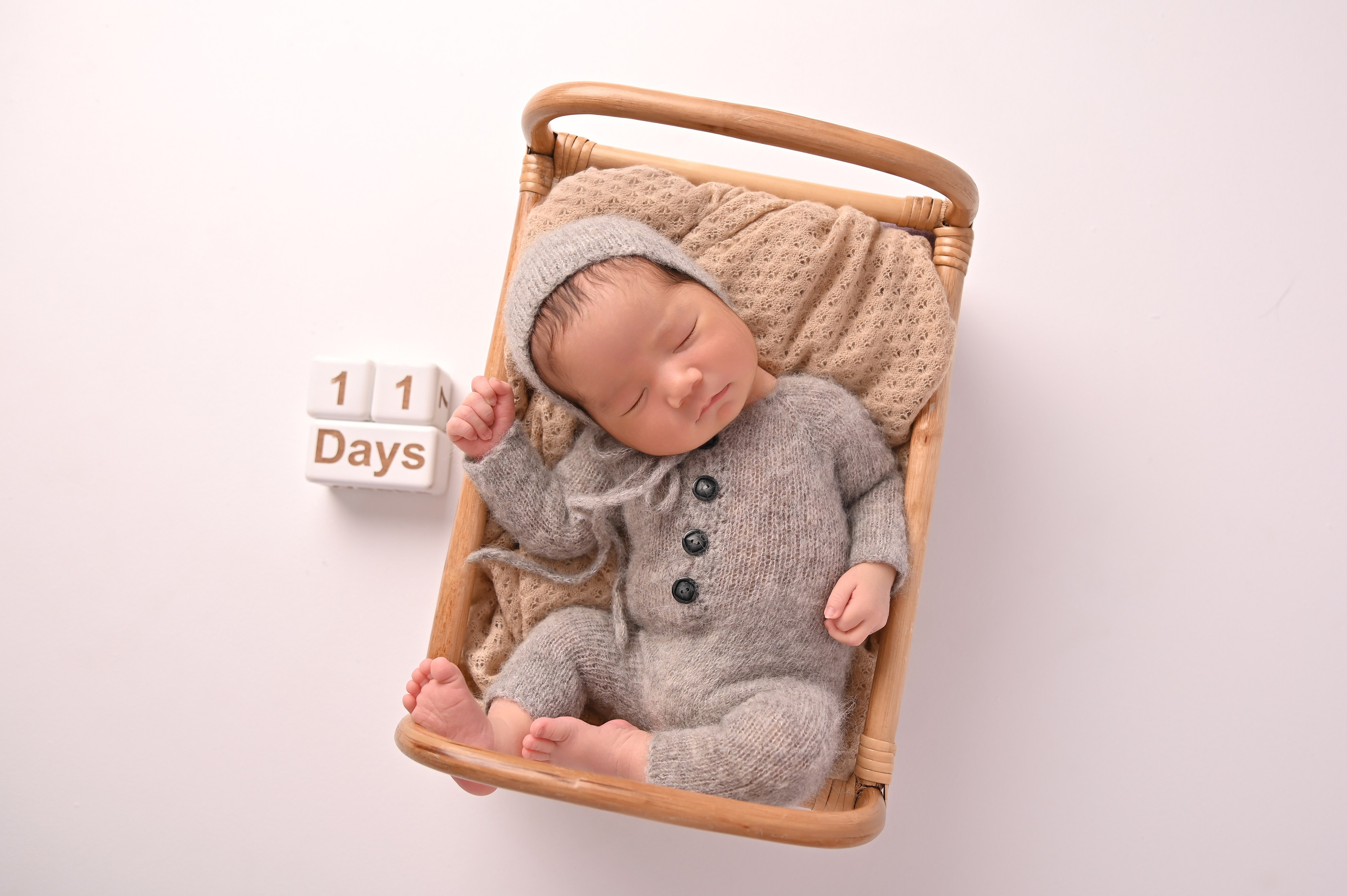 Назар 11 дней. Фотограф Новорожденных и семейный Элла Огай г. Сатпаев