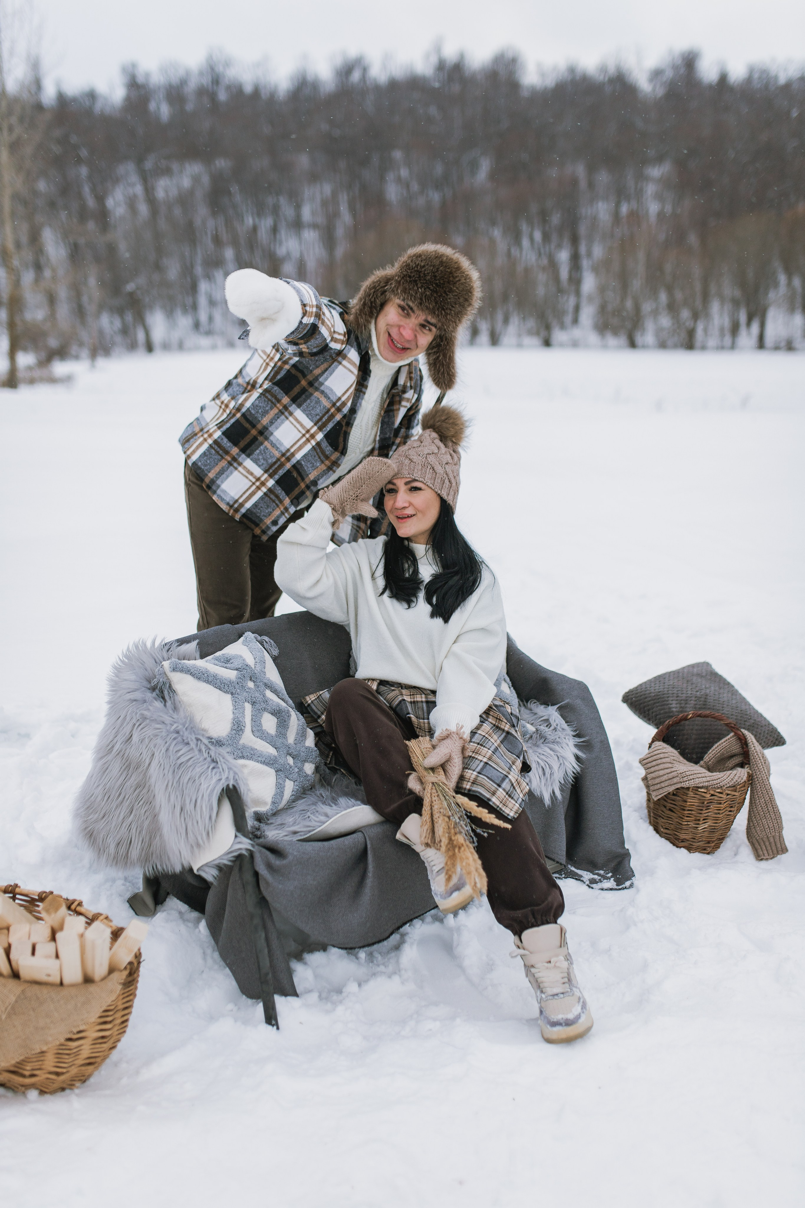 Снежные объятия