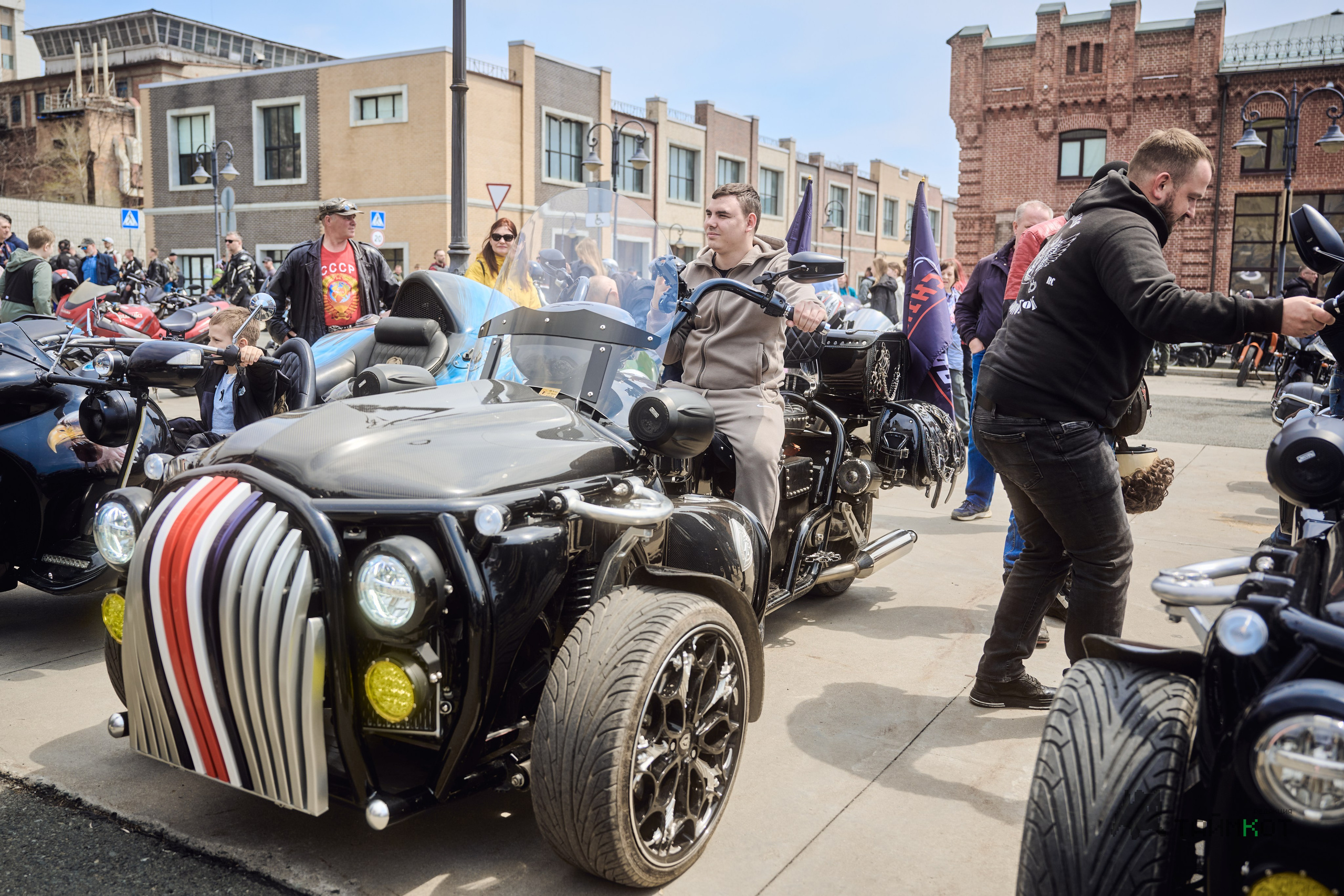 Открытие байк сезона. Профессиональный репортажный фотограф Инесса Иминова
