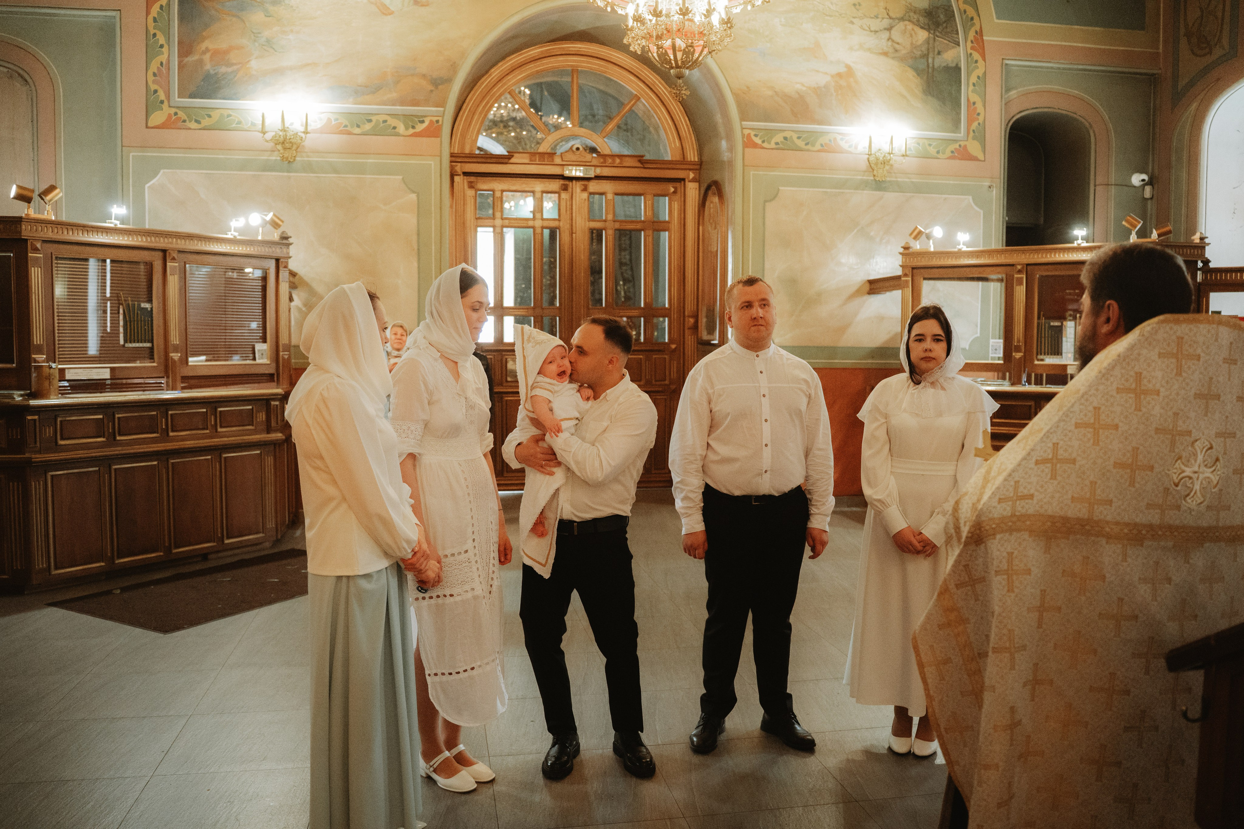Крещение Матвея. Семейный фотограф • Домашние съемки в Нижнем Новгороде