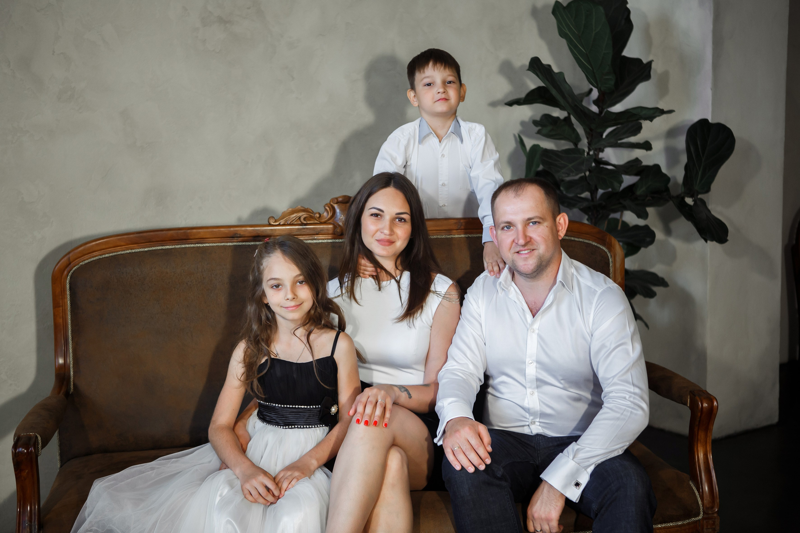 Очень большая семья, личные и парные портреты. Свадебный и портретный Фотограф в Липецке Дмитрий Котюков