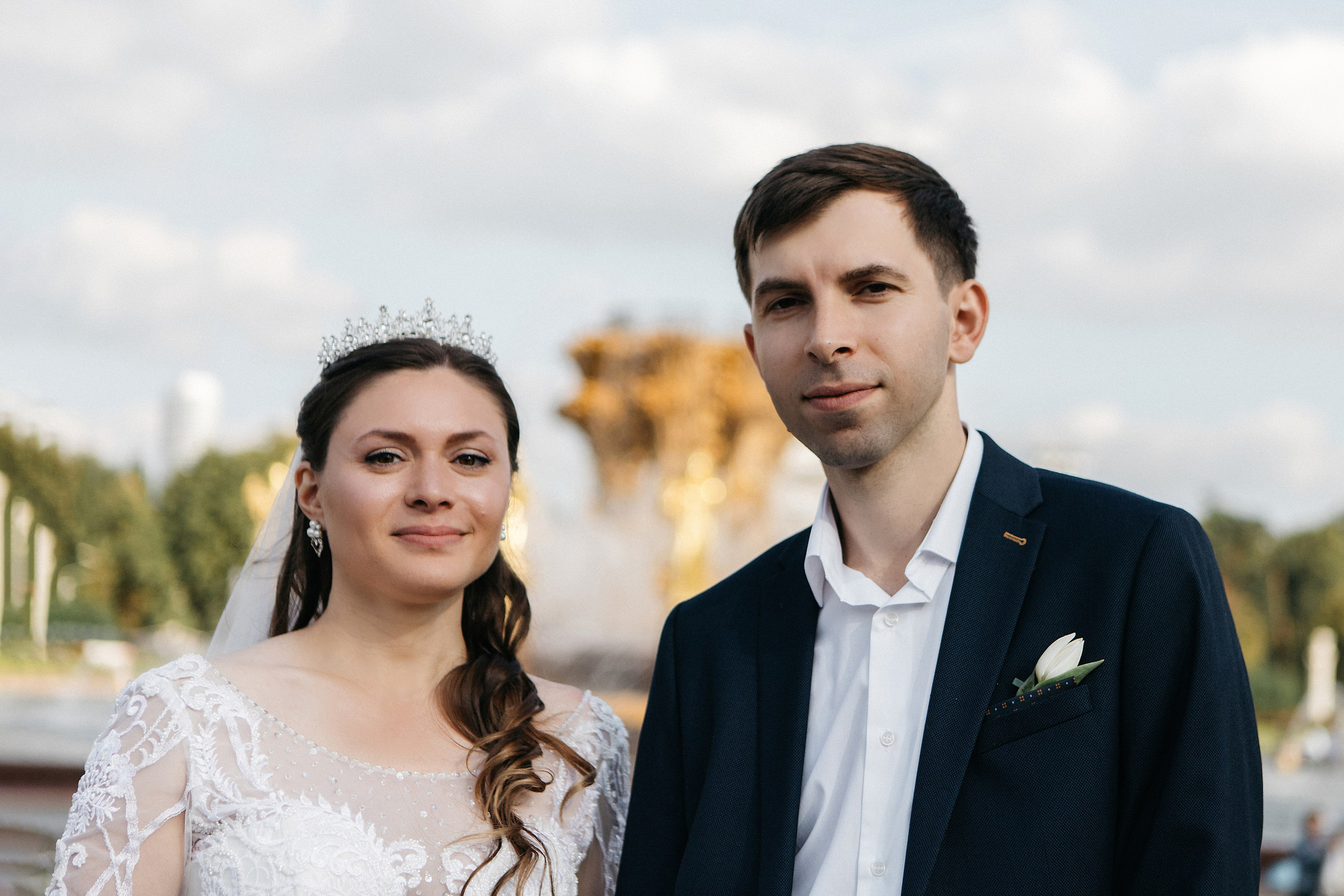 Свадебная съемка на ВДНХ. Фотограф в Москве Серегина Екатерина