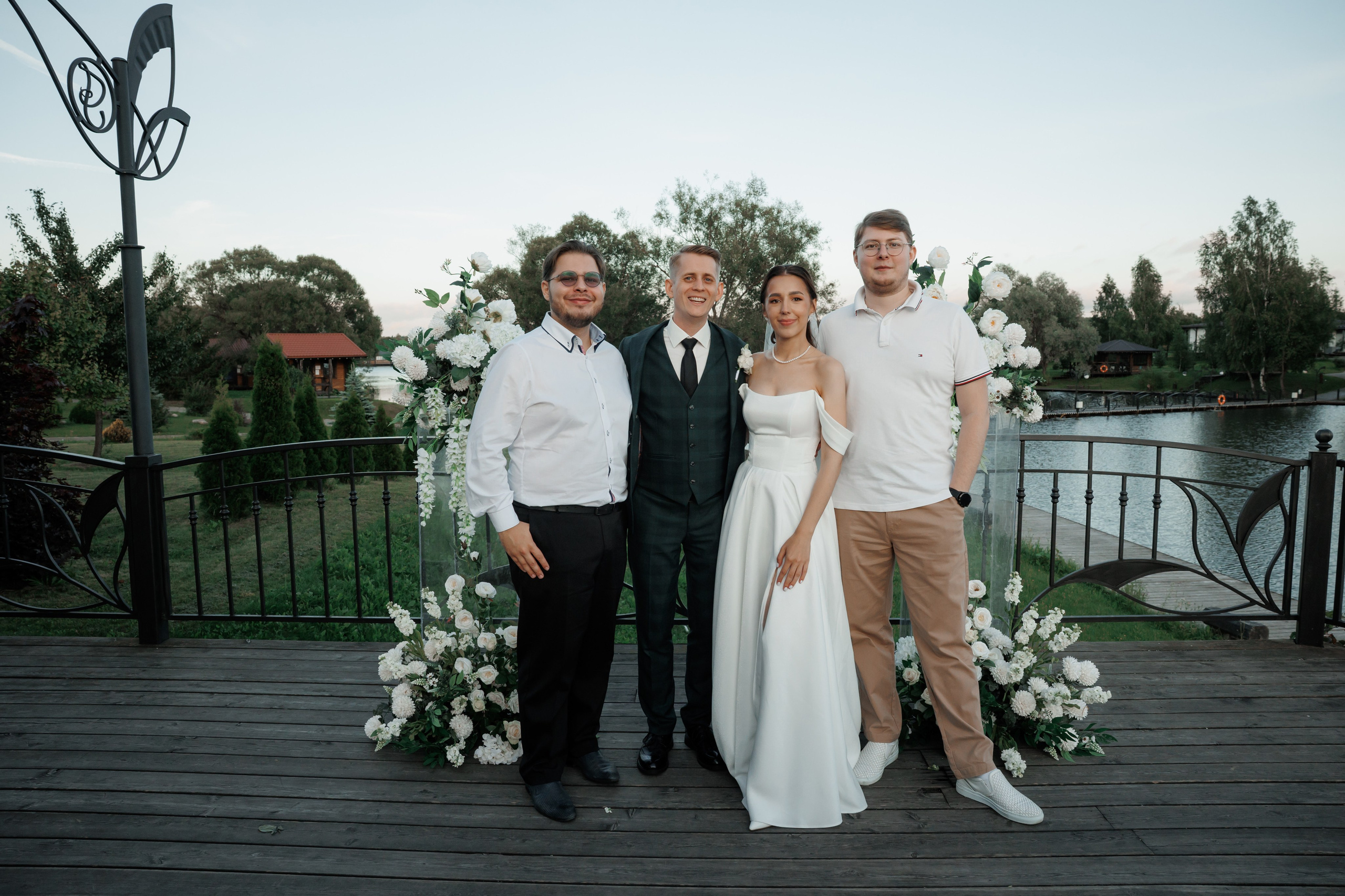 Регистрация в отеле Fish Point, ЗАГС Бутово, прогулка в Остафьево. Свадебный и репортажный фотограф (Москва, Королев и другие)