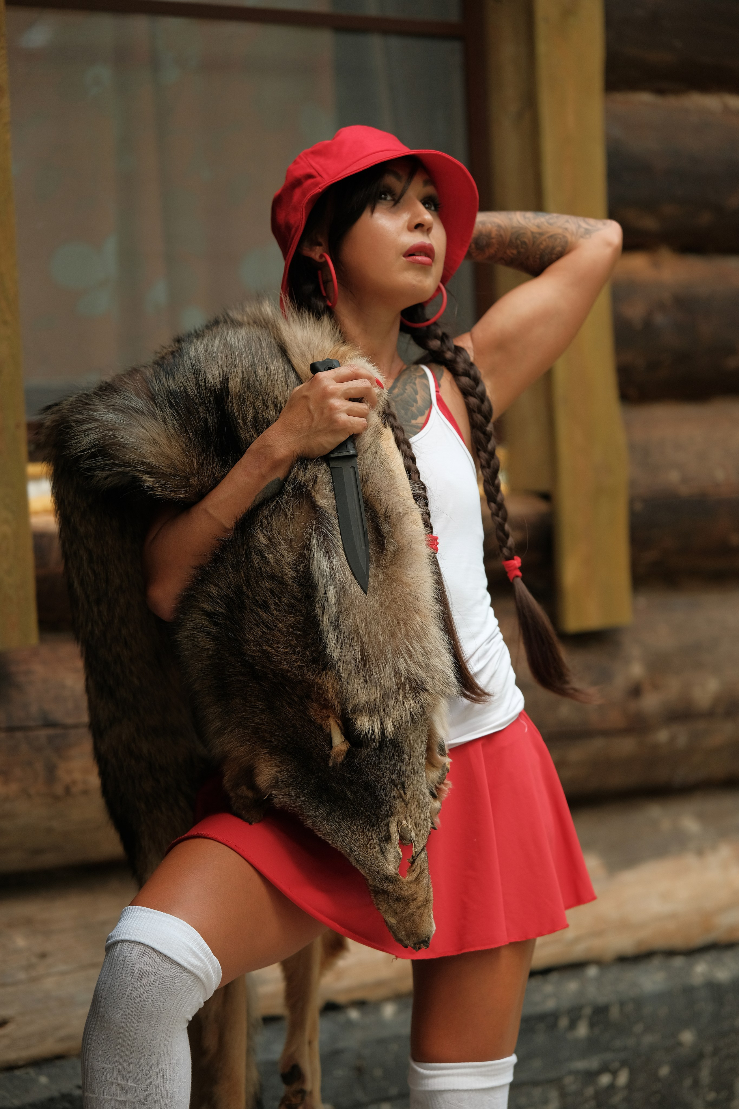 Красная Шапочка. Лиза Рязанцева