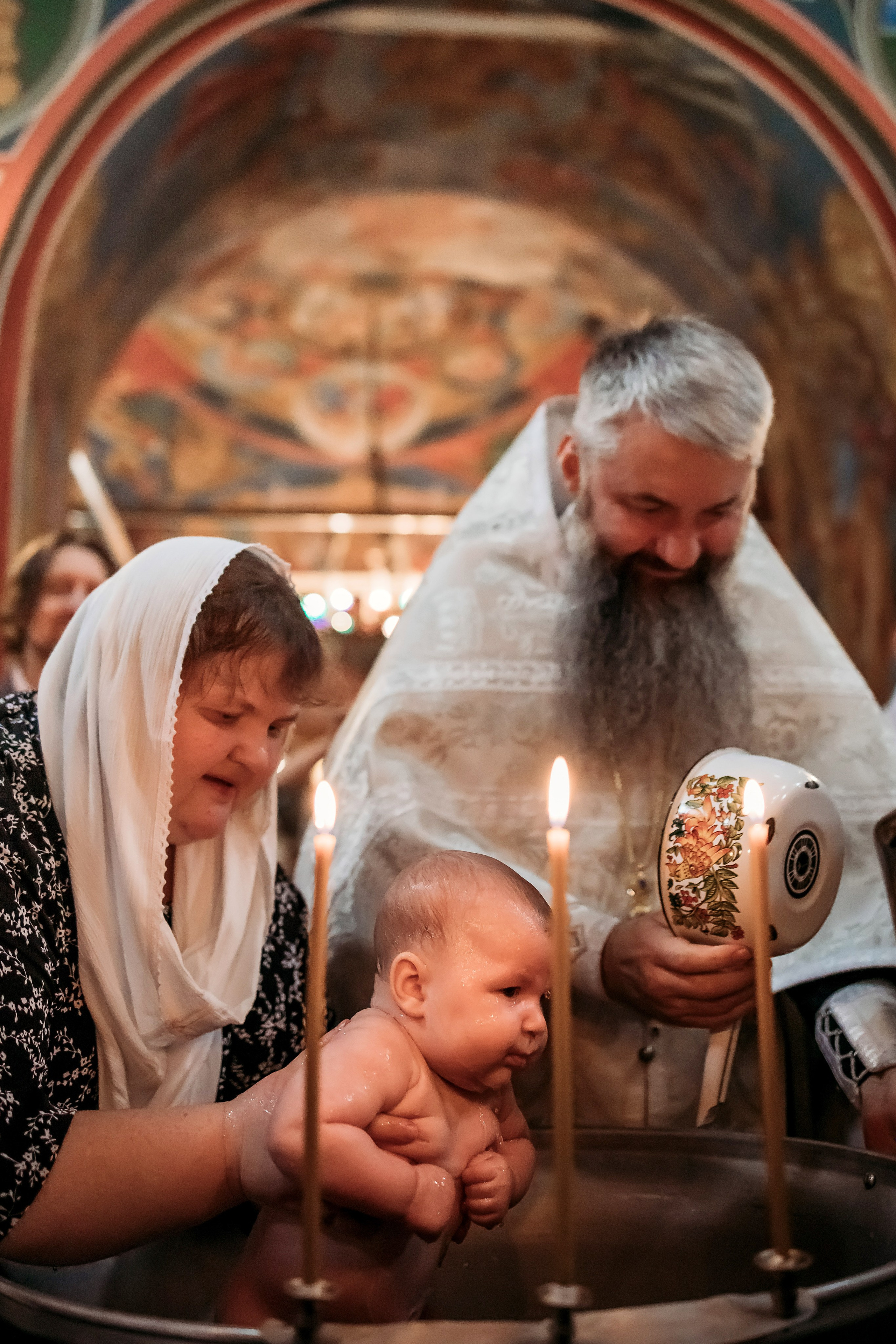 Крещение Вали. Семейный фотограф и видеограф Попова Юлия