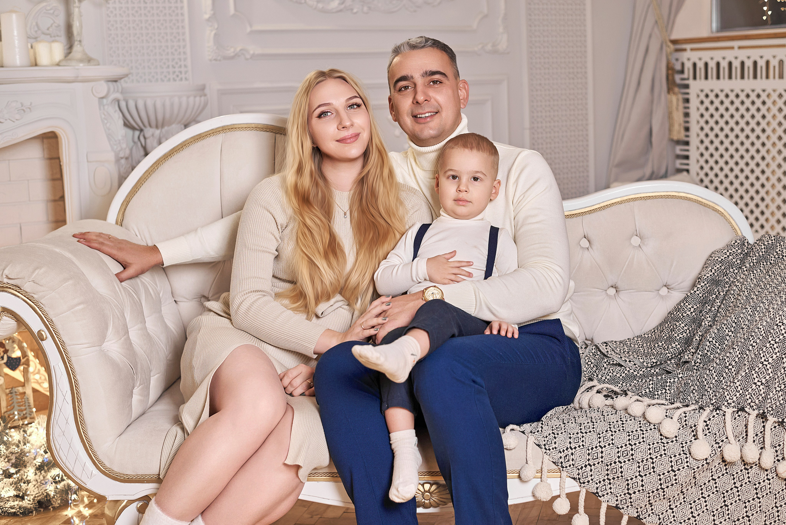 Новый год семьи Коноваловых. Идейный фотограф Пенза