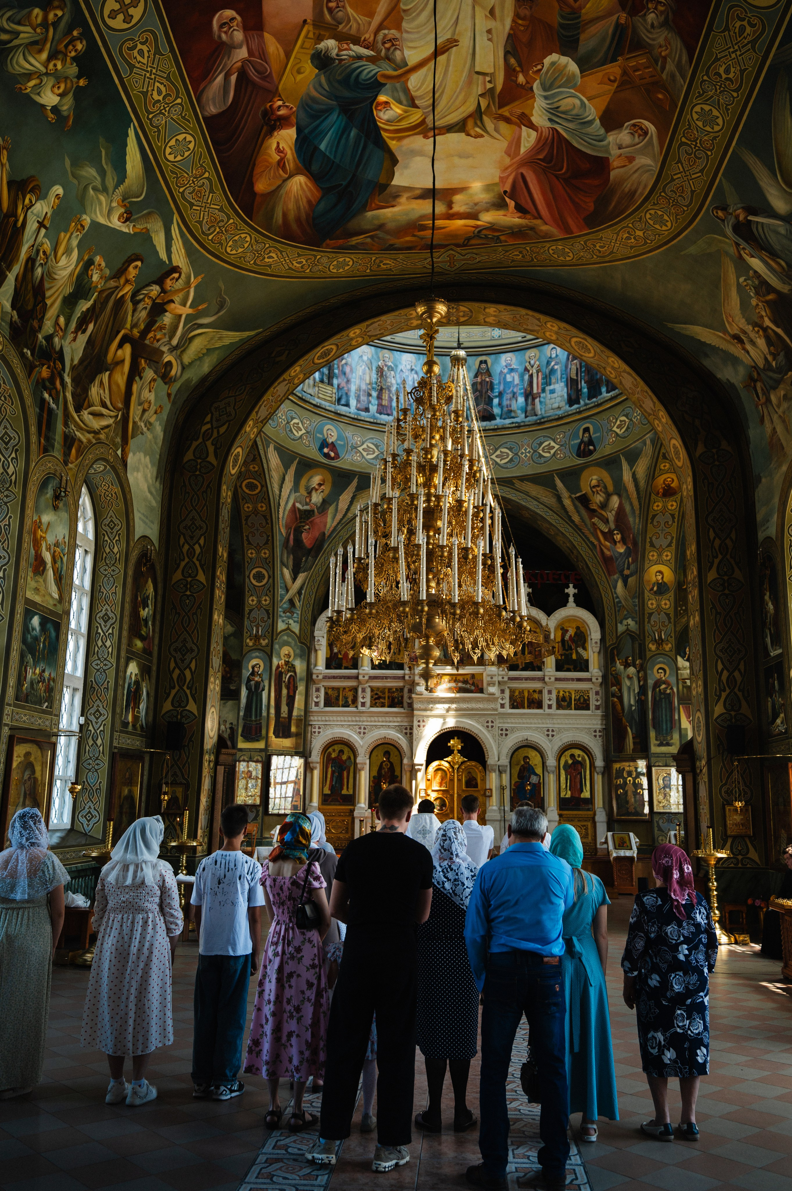 Таинство Крещения Дарьи (Храм Преполовения Пятидесятницы). Фотограф Ярута Оксана / Ростов-на-Дону
