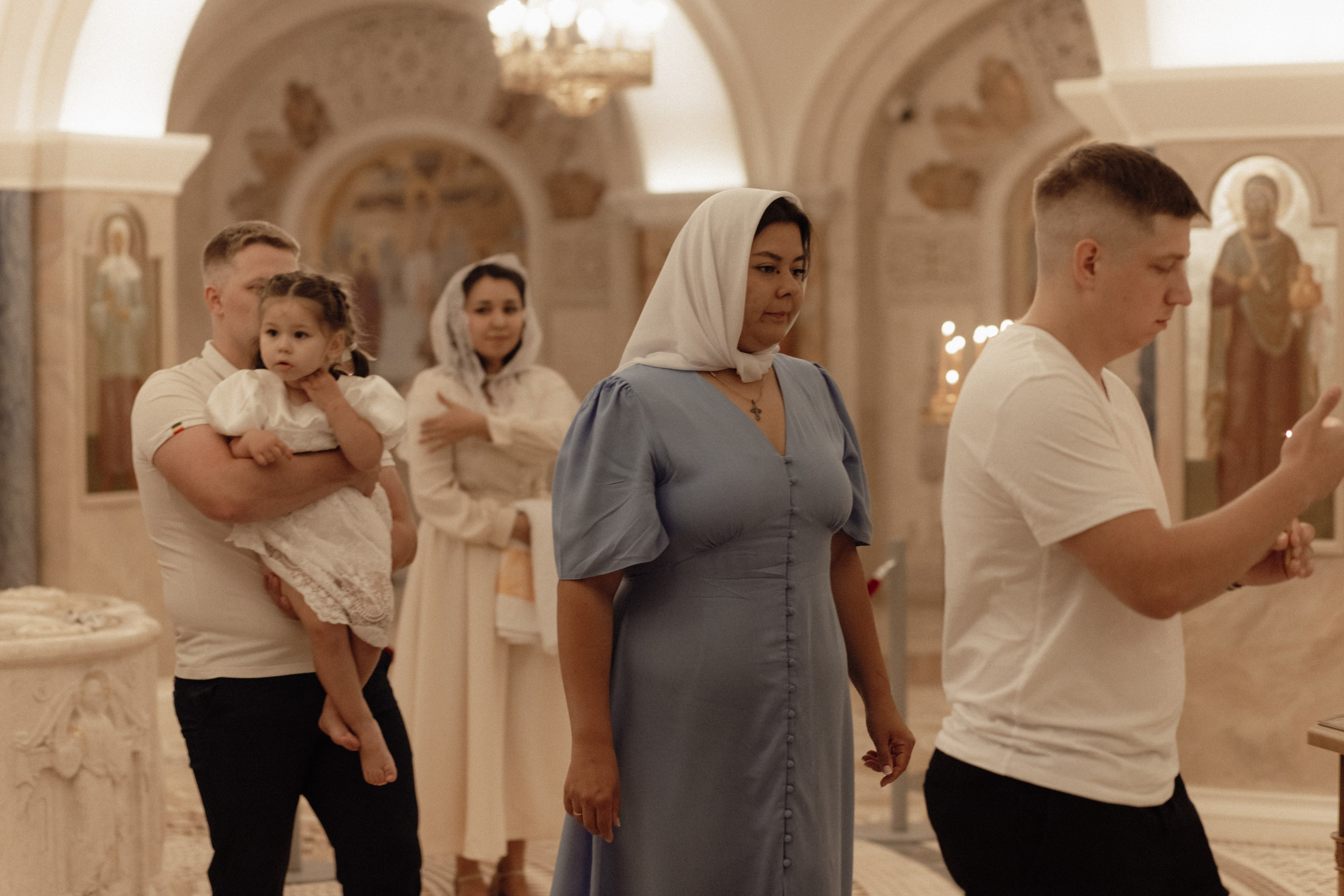 Крещение Киры. Семейный и свадебный фотограф в Челябинске Мария Леонтьева