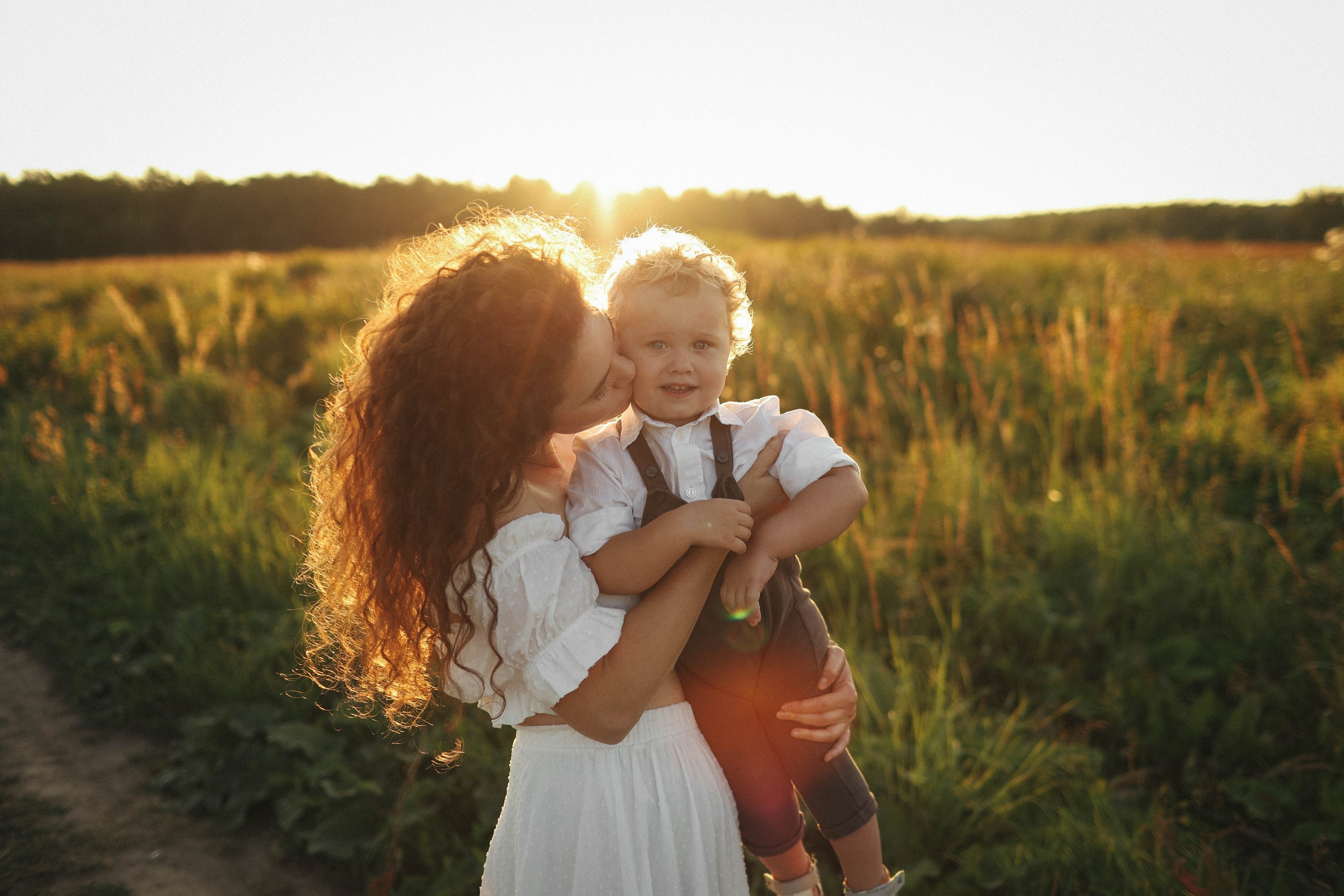 Летним днём Света и Лев. Фотограф Владимир Москва